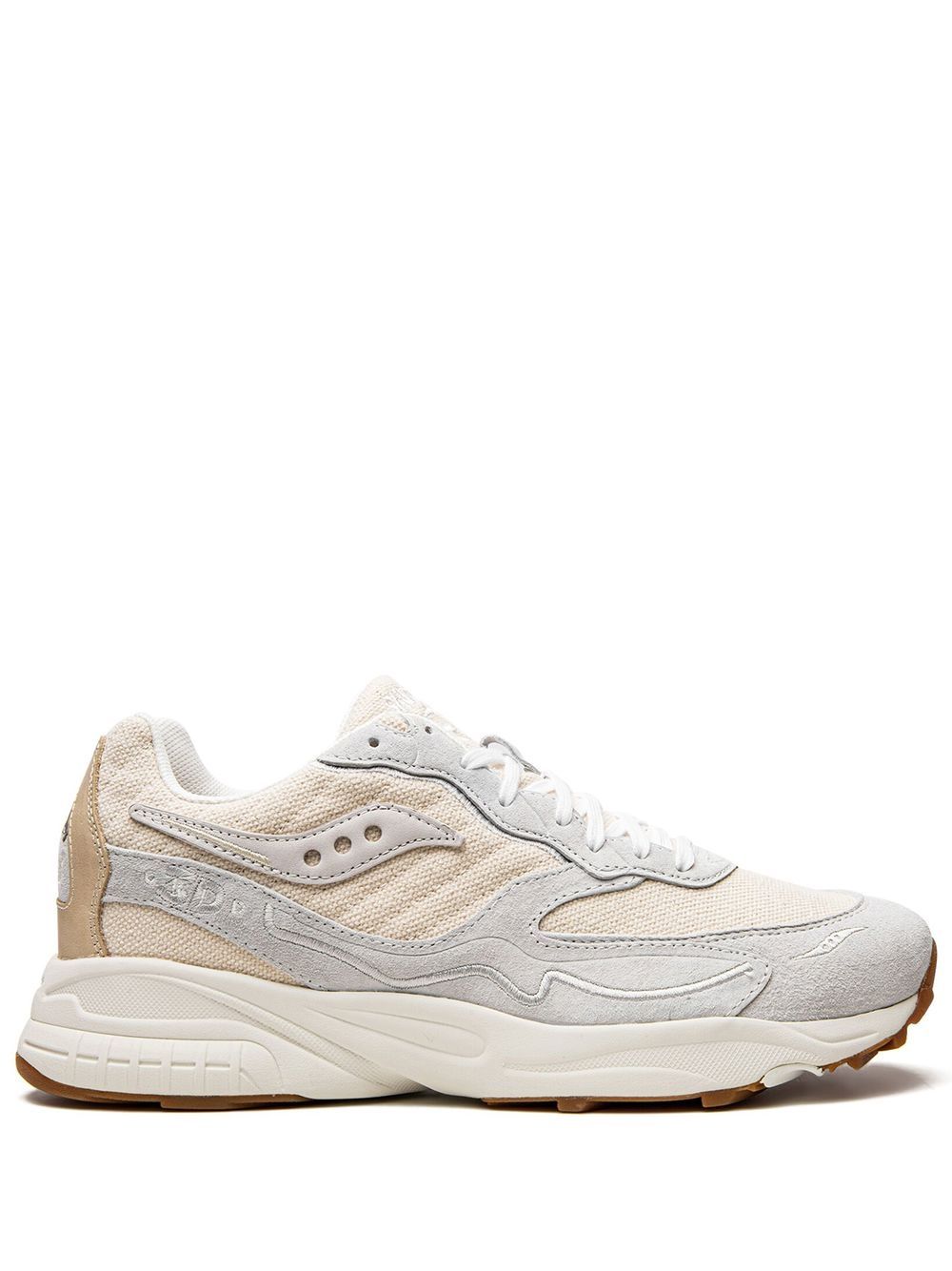 Saucony 3D Grid Hurricane Blank Canvas 运动鞋 - 中性色