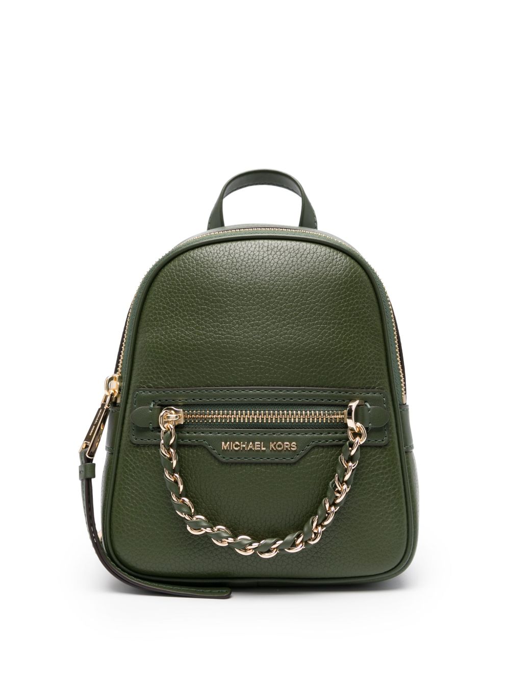 Michael Michael Kors Elliot 皮质双肩包 - 绿色