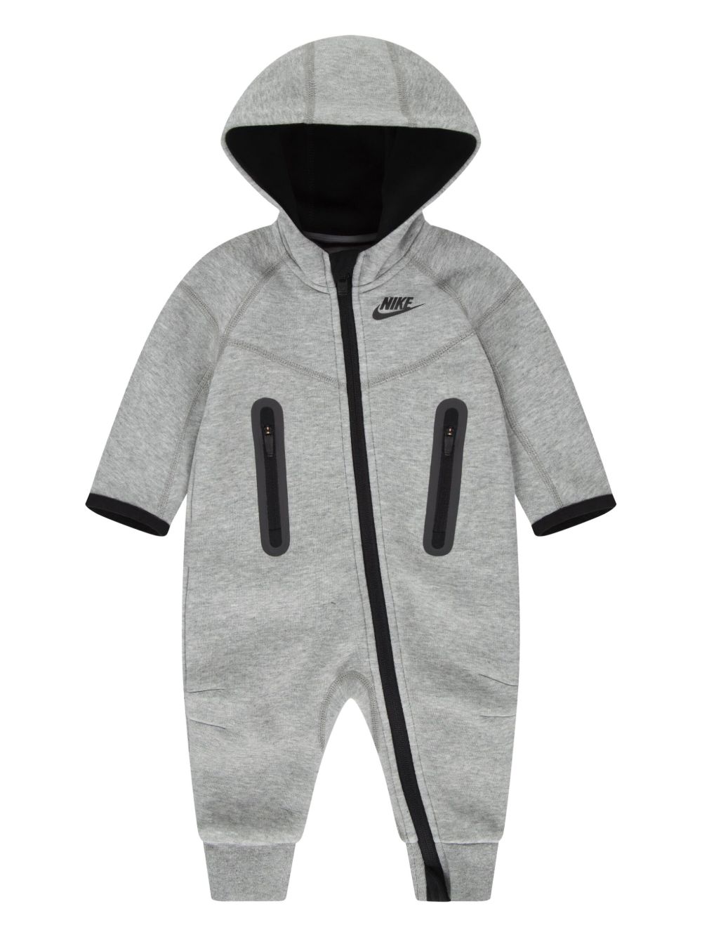 Nike Kids logo印花外套 - 灰色