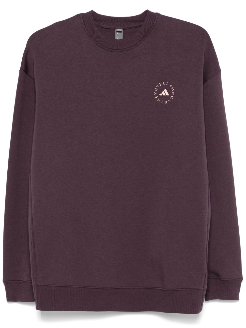 adidas by Stella McCartney logo印花毛衣 - 紫色