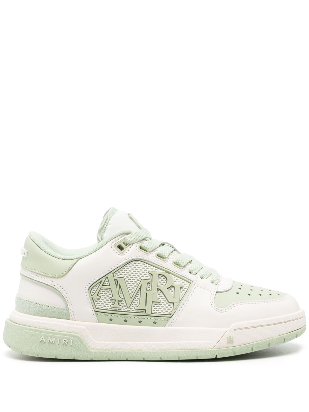 AMIRI Classic Low 皮质运动鞋 - 白色