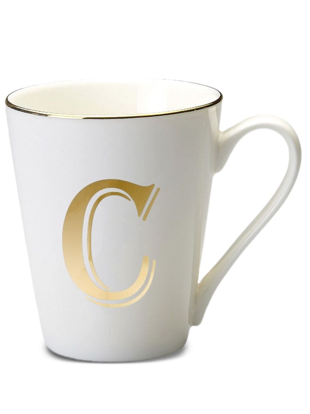 Bitossi Home Letter C 马克杯（11厘米 x 8.7厘米） - 白色