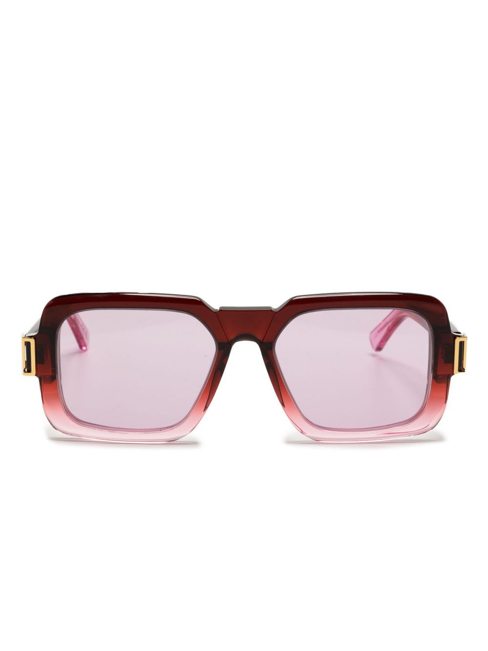 Marni Eyewear Zamalek 方框太阳眼镜 - 紫色