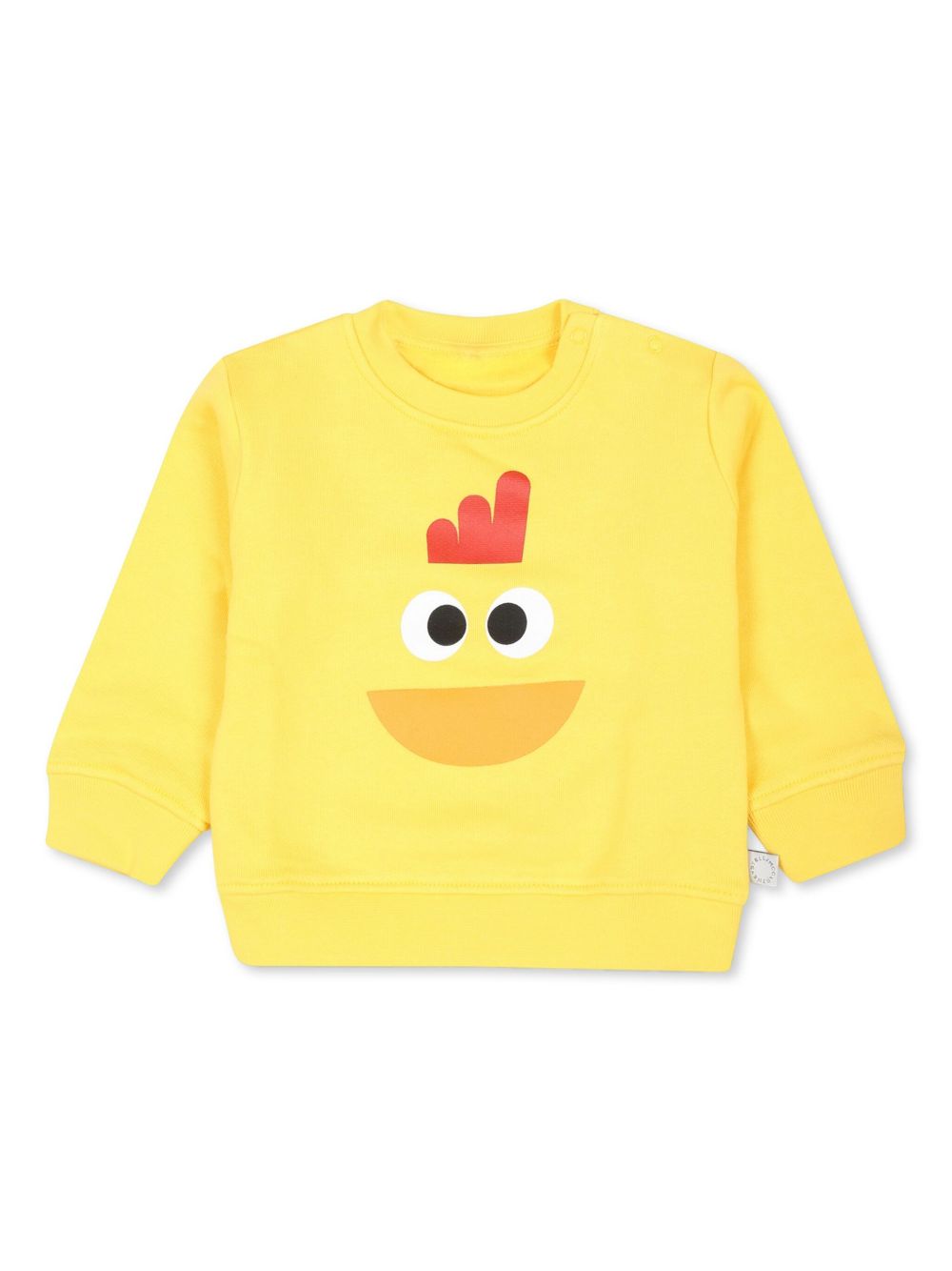 Stella McCartney Kids 图案印花卫衣 - 黄色