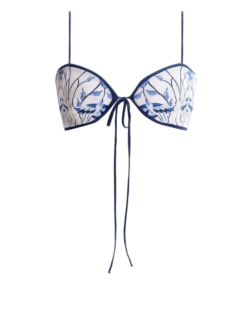 Agua By Agua Bendita Margaret Cometa 比基尼上装 - 白色