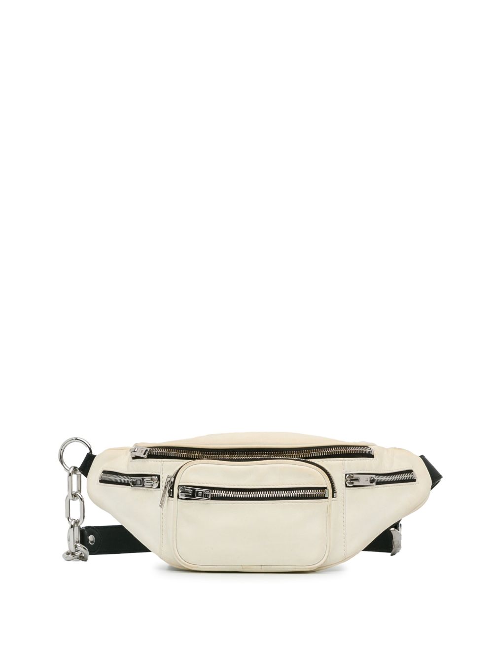 Pre-Owned Alexander Wang Calfskin Leather Attica Fanny Pack 腰包（2010-2020年典藏款） - 白色