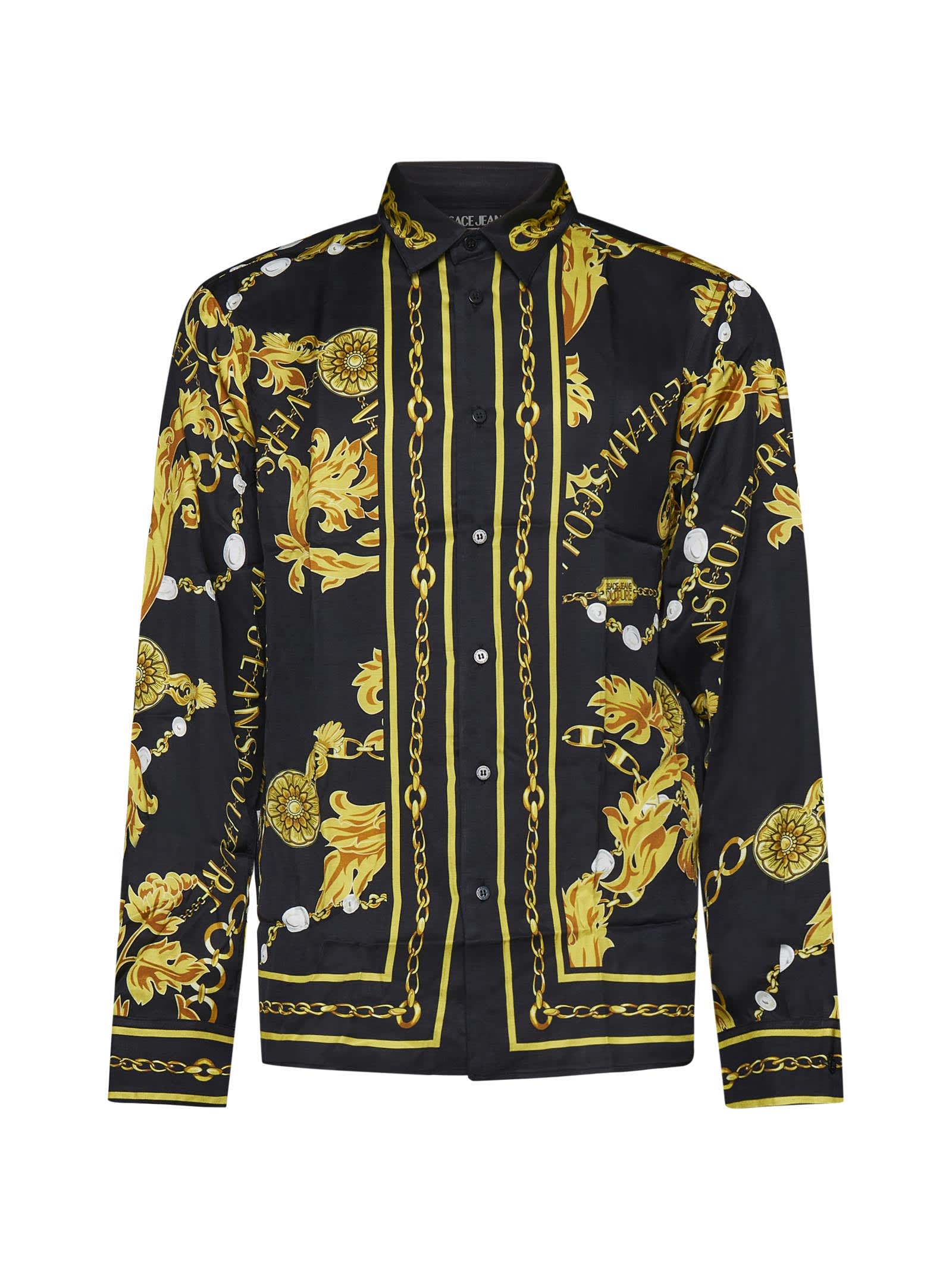 Versace Jeans Couture Chain Couture Print Shirt