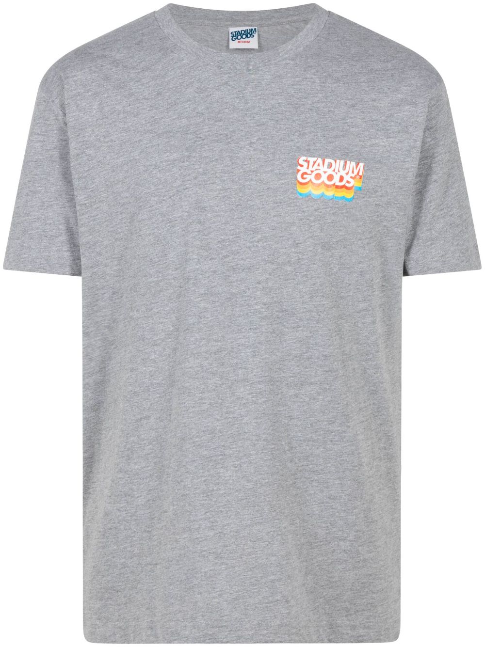 STADIUM GOODS® Gradient logo 棉T恤 - 灰色