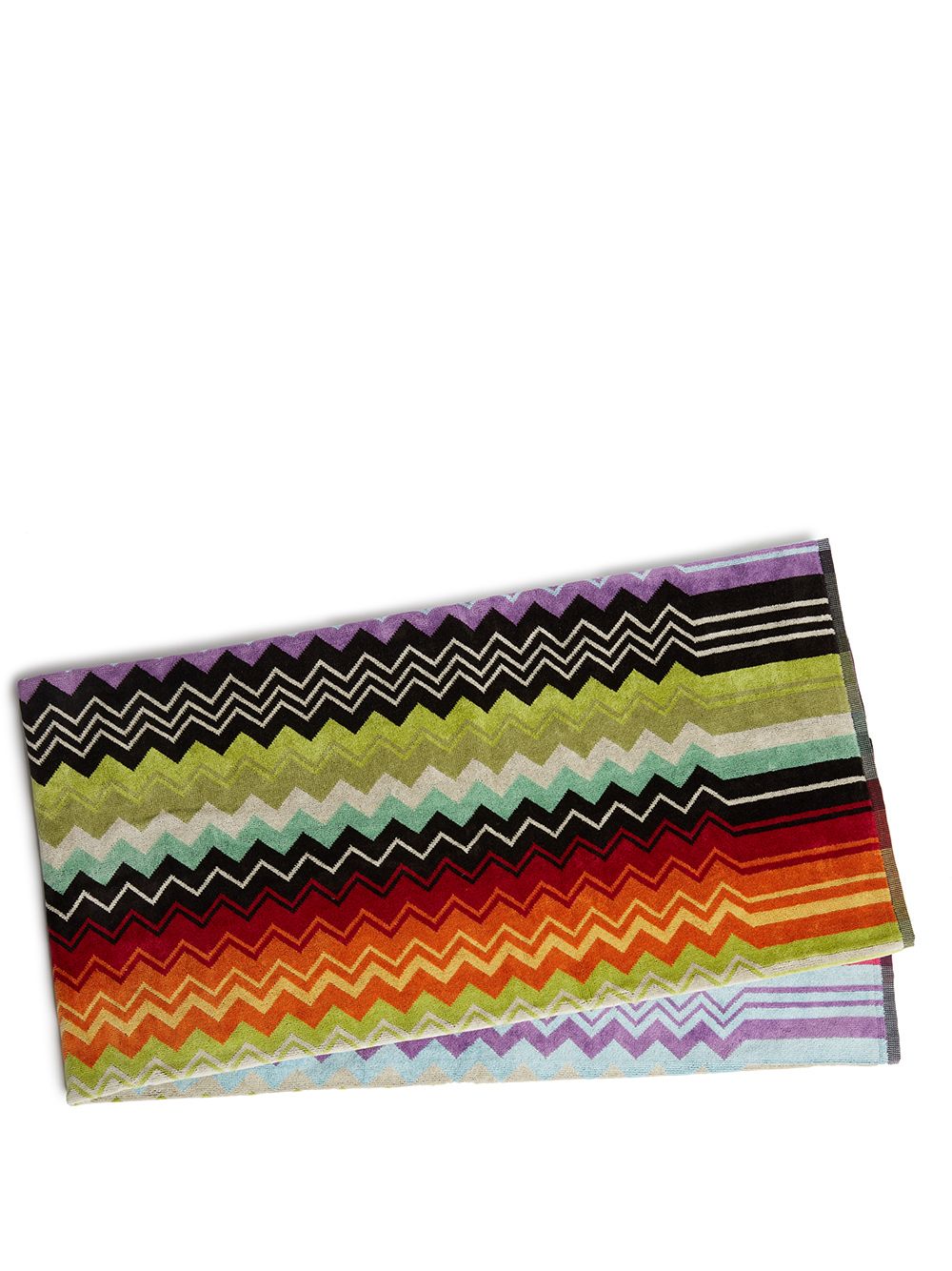 Missoni Home Giacomo 浴巾 - 绿色