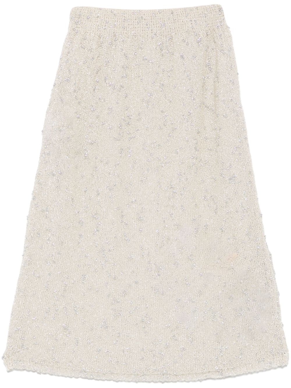Paloma Wool Tuby 迷你半身裙 - 银色