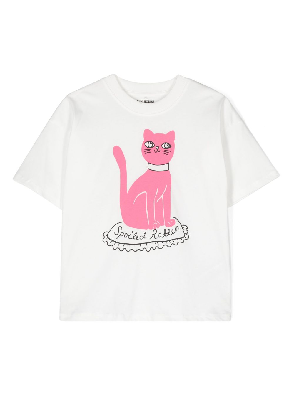 Mini Rodini Cat T恤 - 白色
