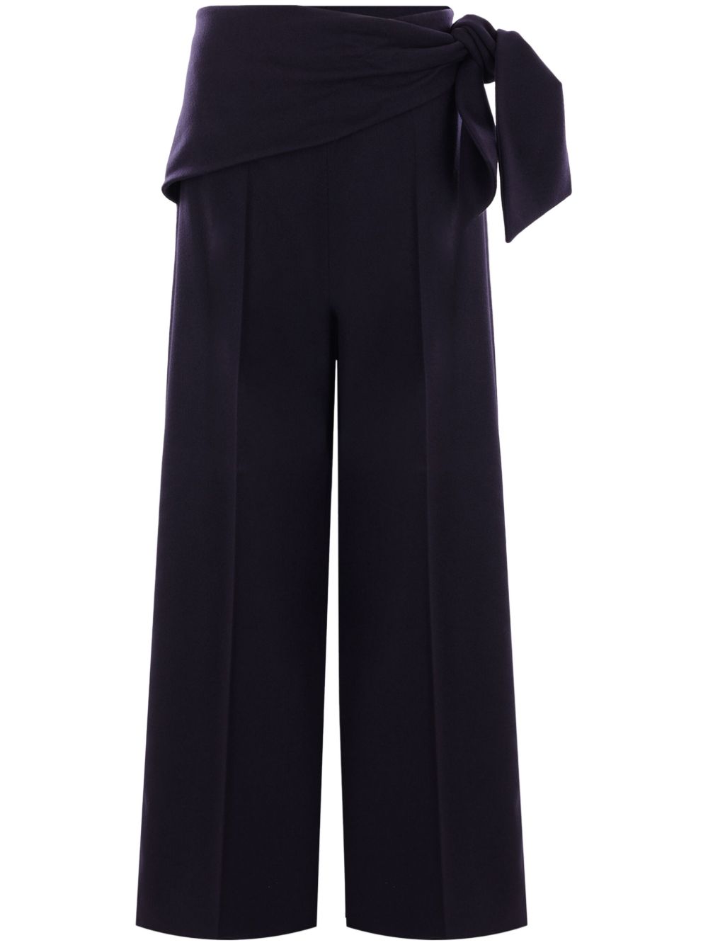 Max Mara 分层式细节长裤 - 蓝色