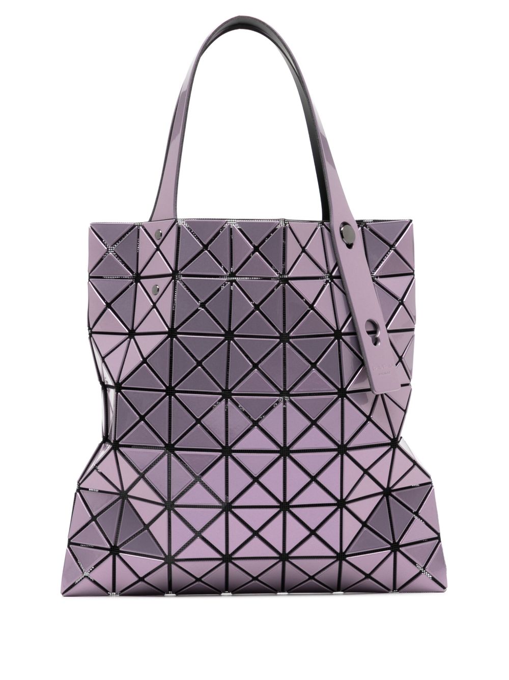 Bao Bao Issey Miyake Prism metallic-finish tote bag - 紫色