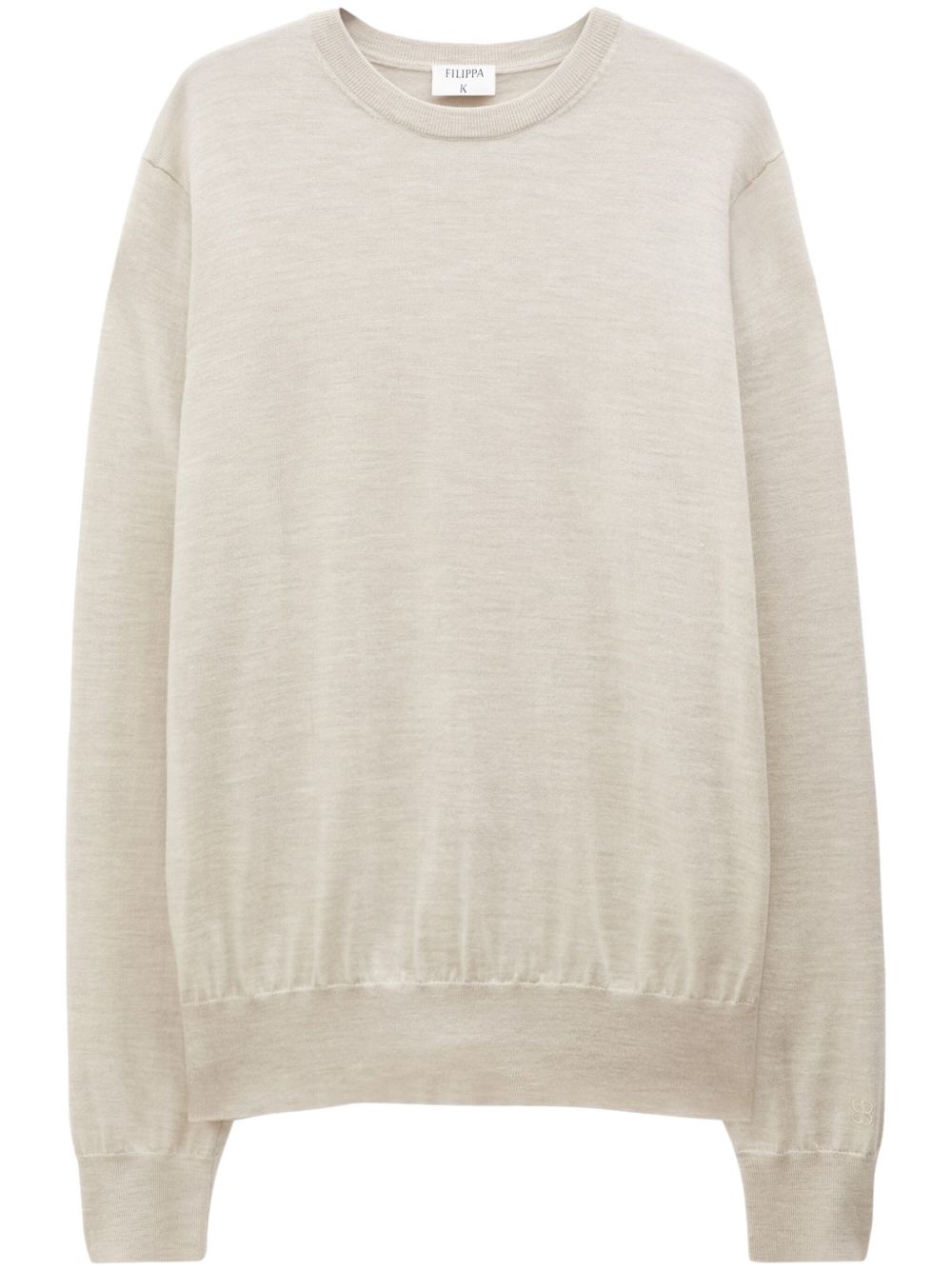 Filippa K 美利诺羊毛圆领毛衣 - 中性色