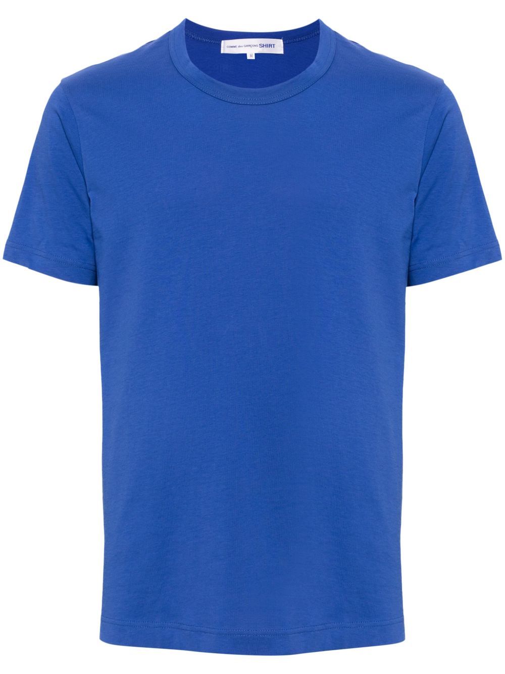 Comme Des Garçons Shirt logo印花T恤 - 蓝色