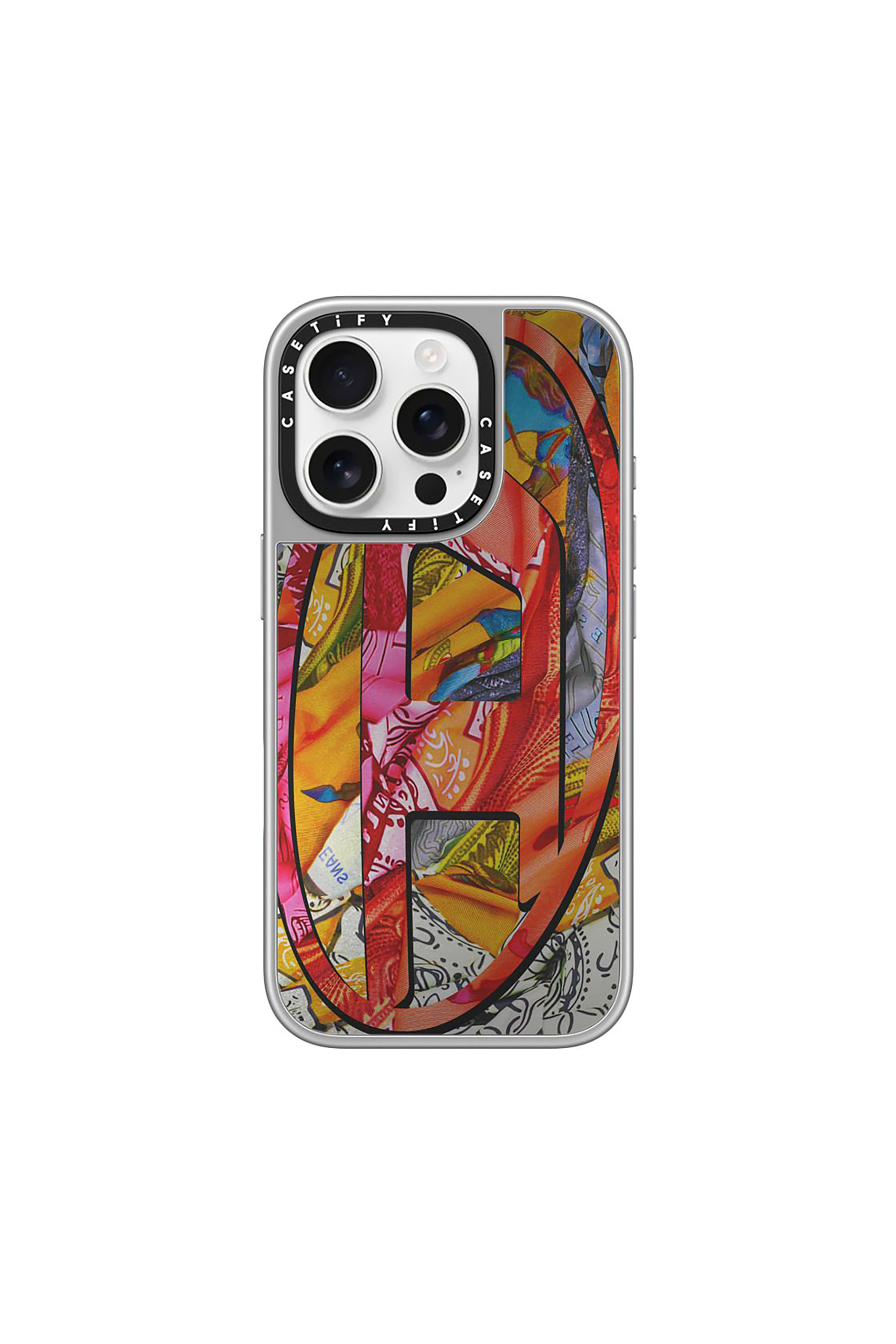 Diesel - Magsafe Bandana Case i Phone 16 Pro - Cases - Unisex - Multicolor