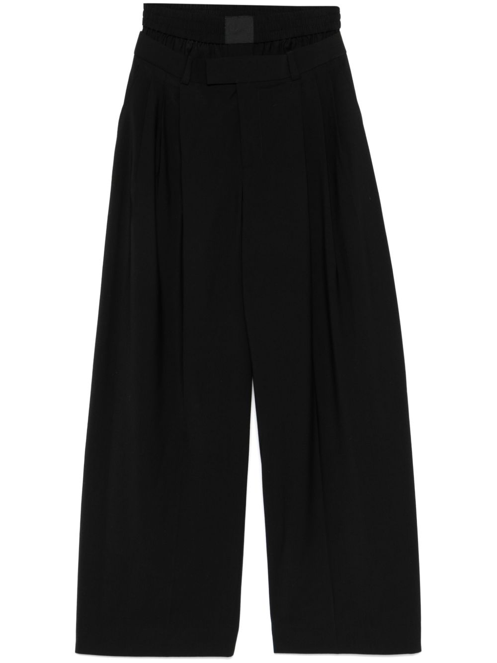 Alexander Wang 四角裤细节阔腿裤 - 黑色