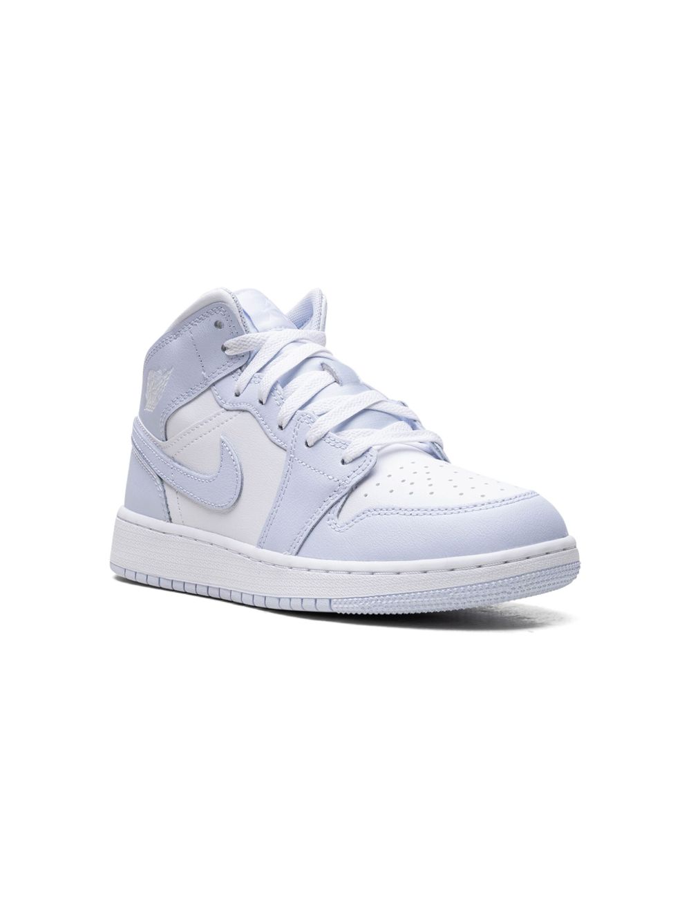 Jordan Kids Jordan 1 Mid sneakers - 白色
