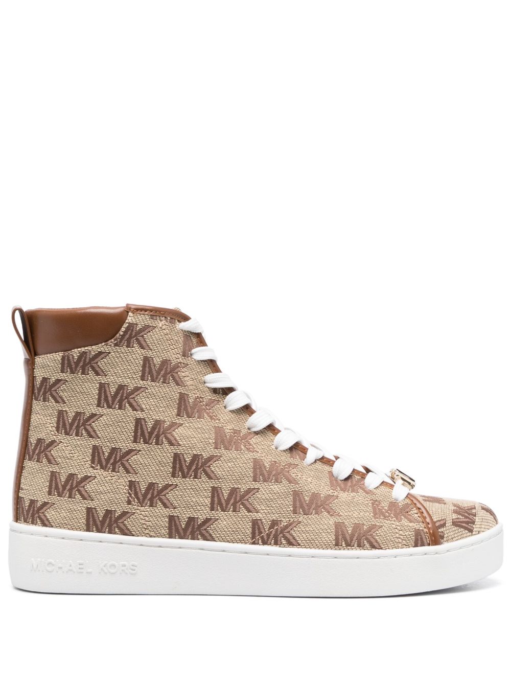 Michael Michael Kors Edie 高帮运动鞋 - 褐色
