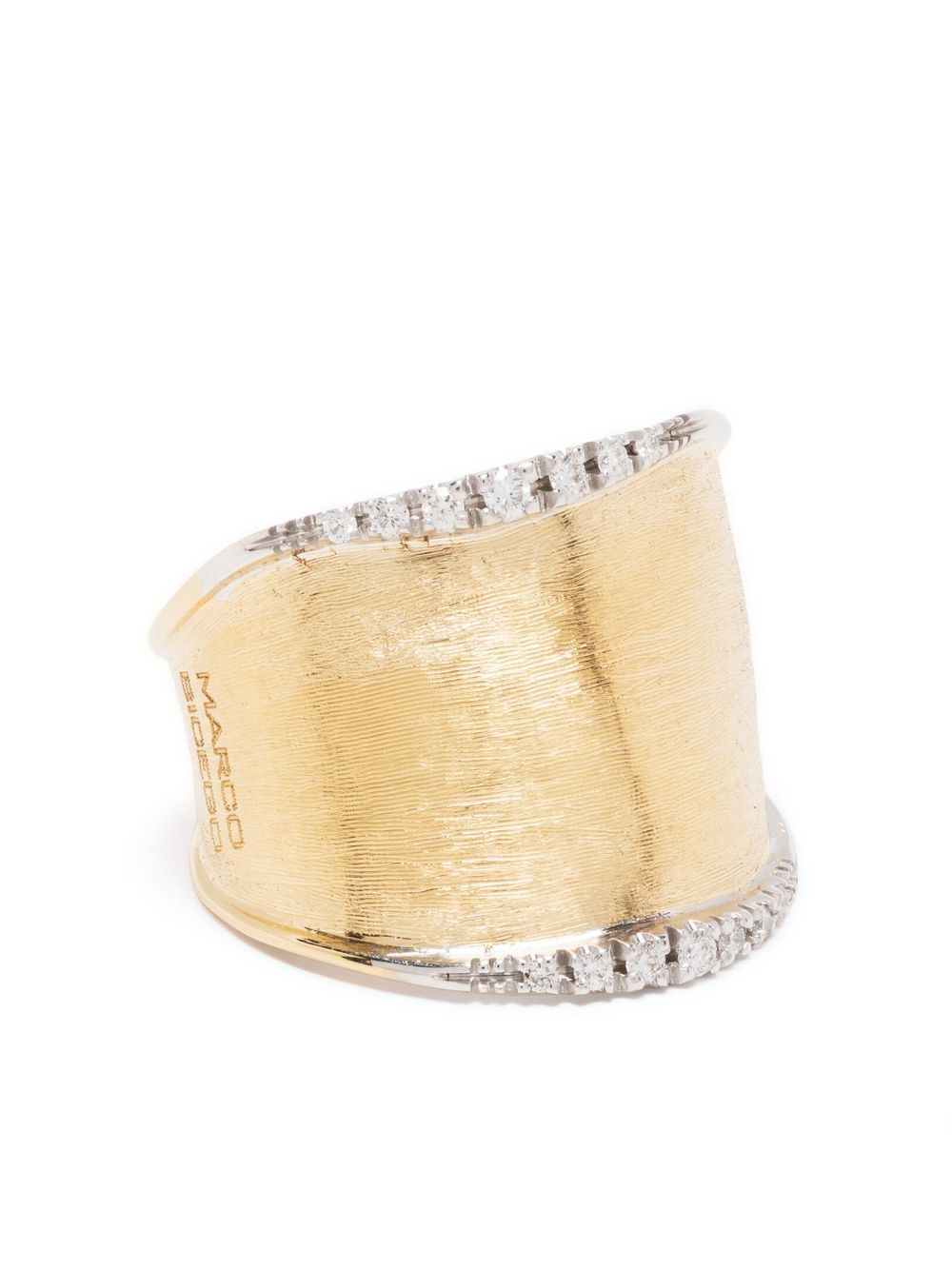 Marco Bicego 18K黄金钻石指环戒指 - 金色