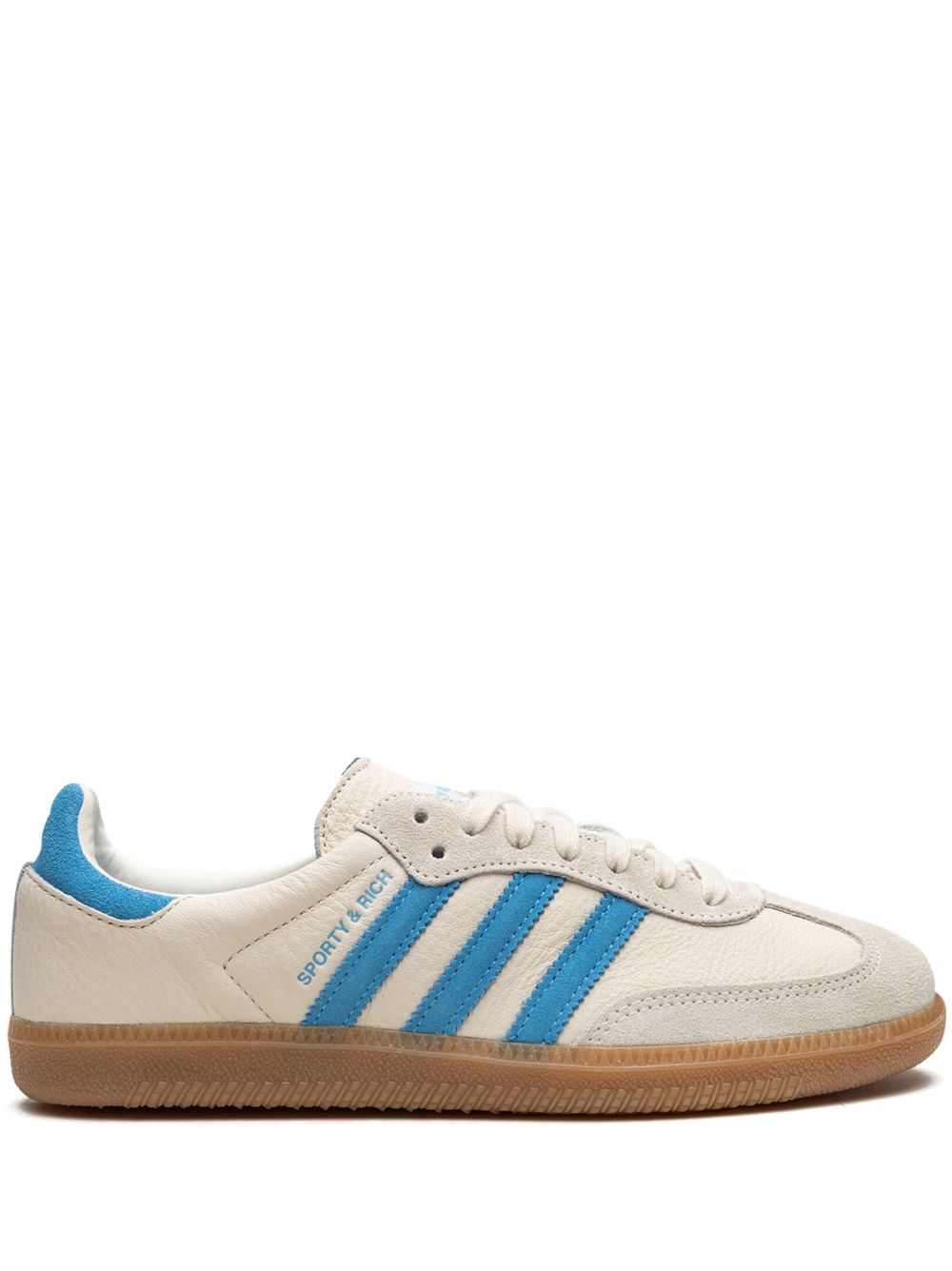 adidas x Sporty & Rich Samba Cream/Blue 运动鞋 - 中性色