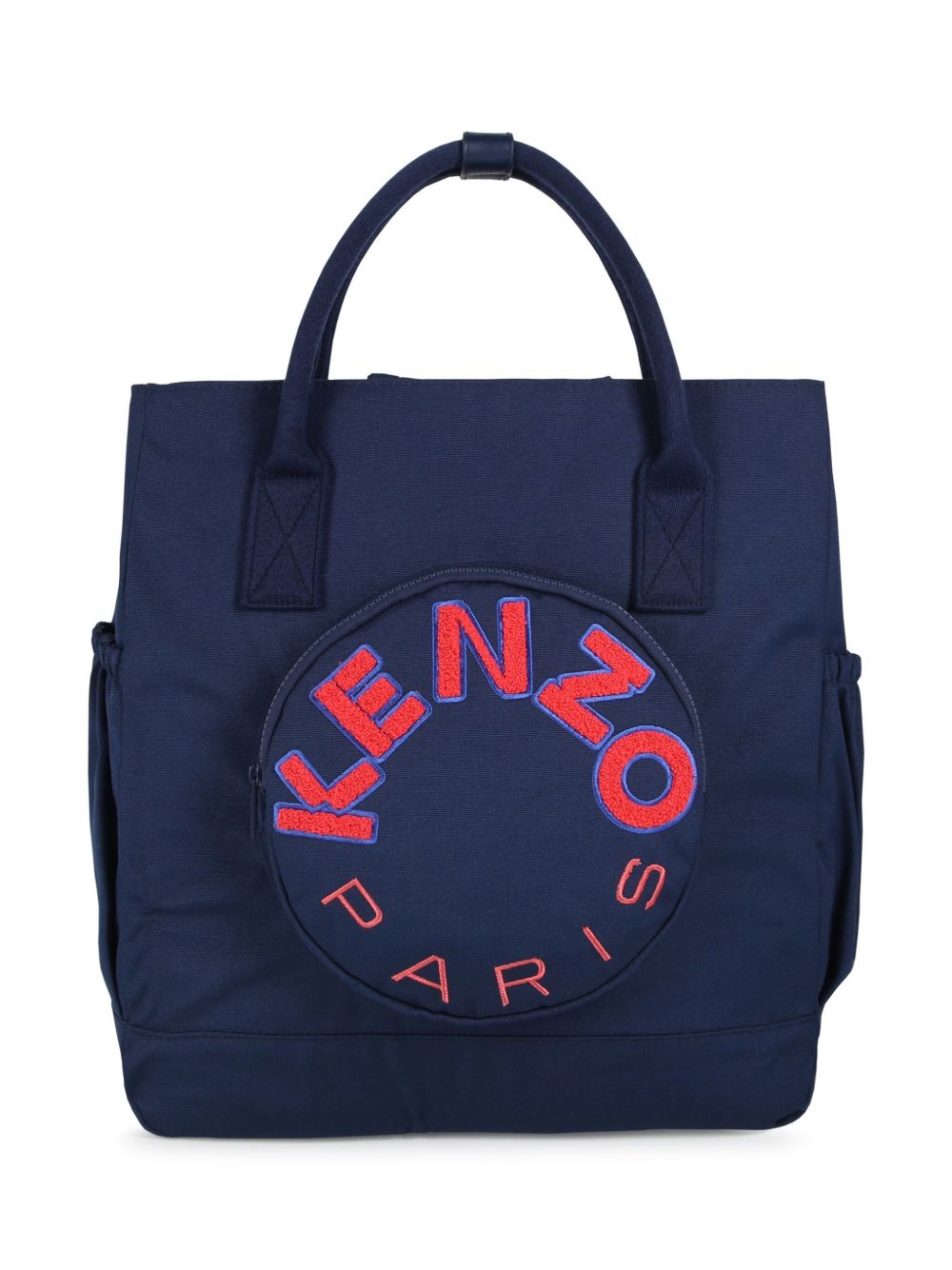 Kenzo Kids logo贴花母婴包 - 蓝色