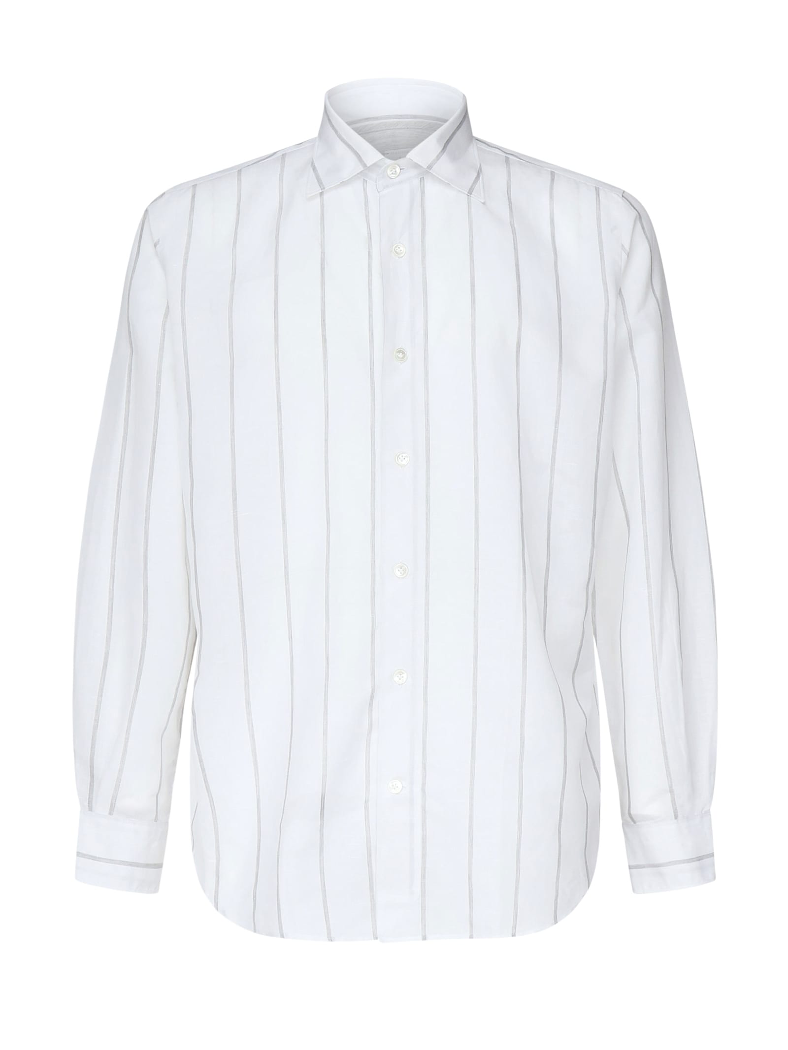 Eleventy Striped Shirt
