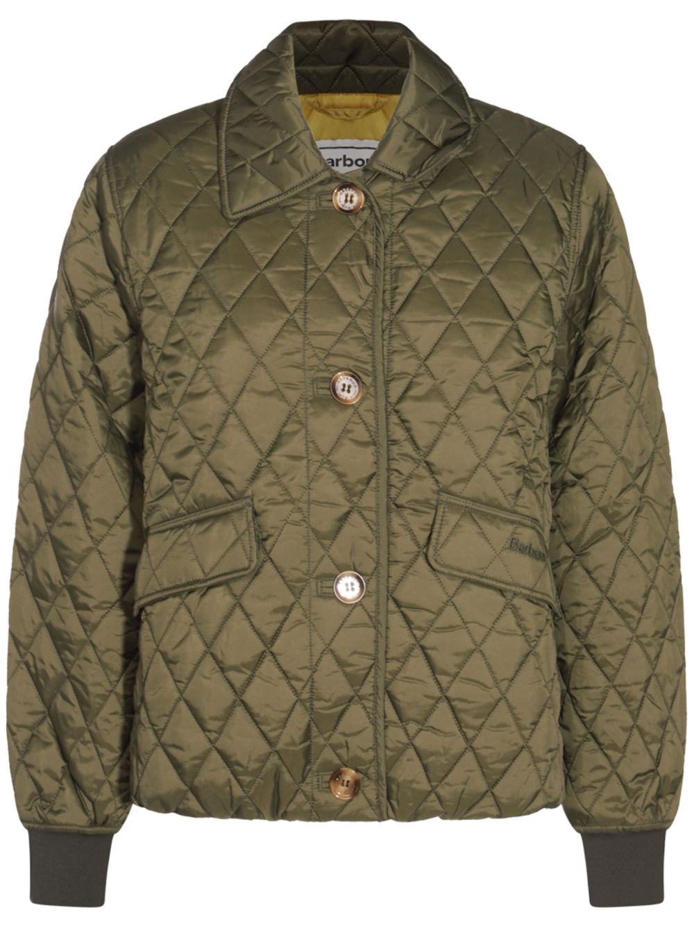 Barbour X Alexa Chung Jamie 绗缝夹克 - 绿色
