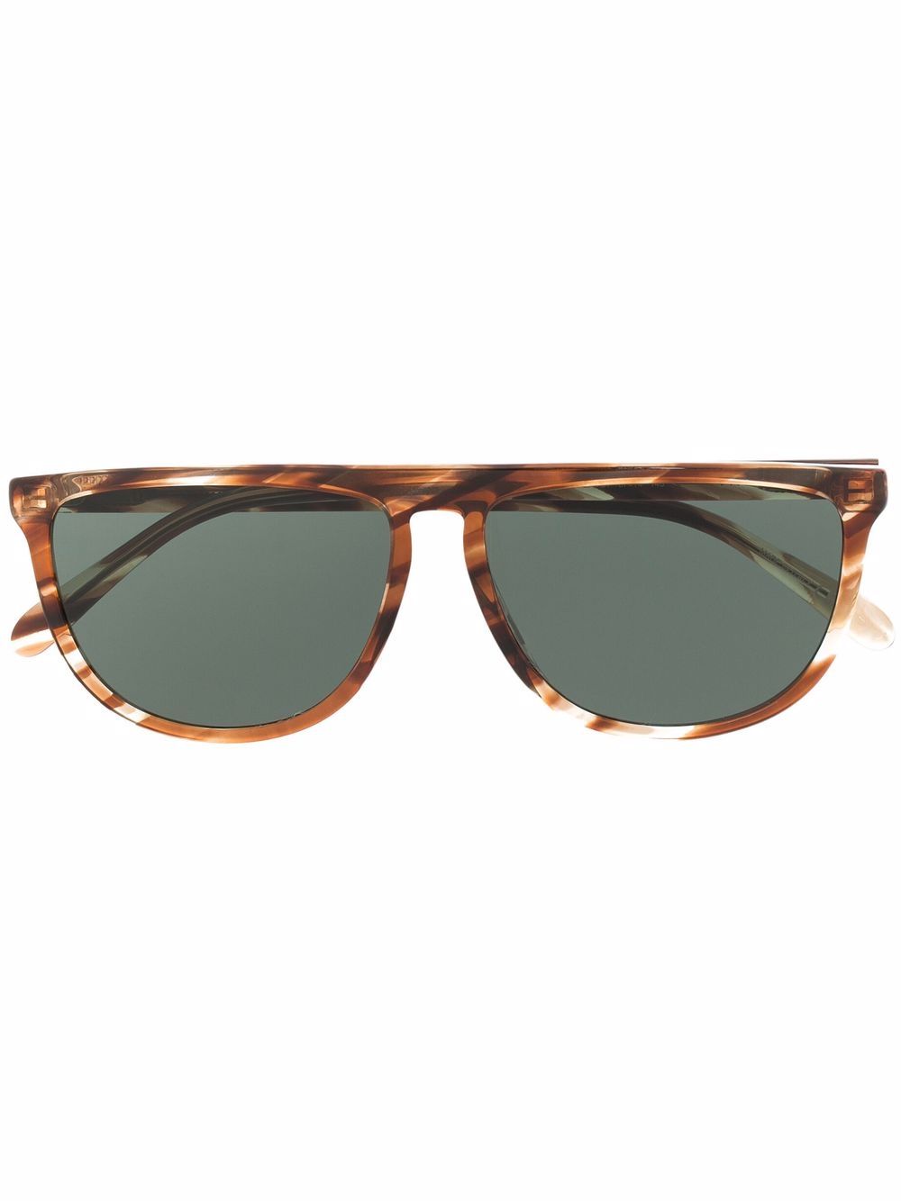 Givenchy Eyewear 纪梵希 方框太阳眼镜 - 褐色