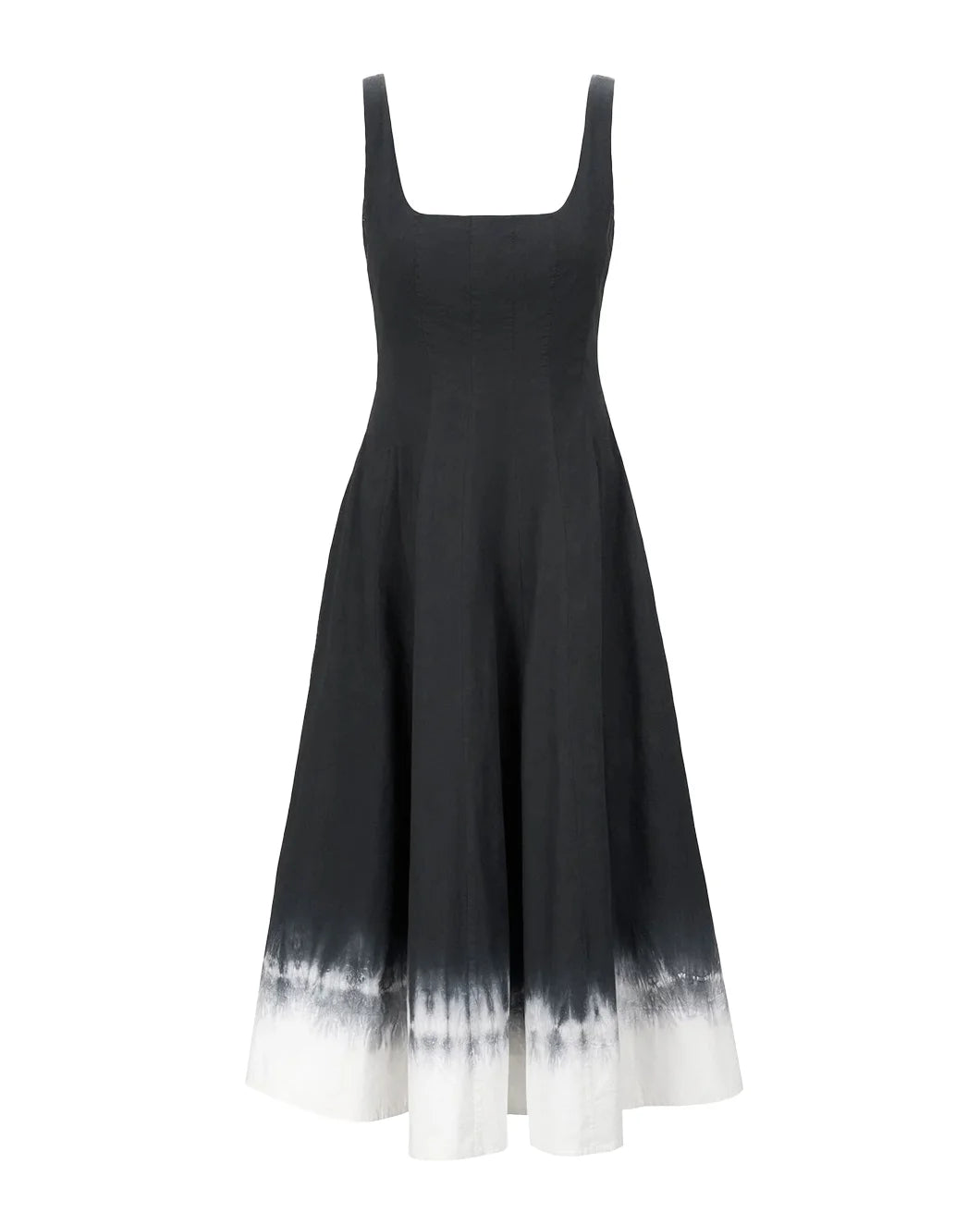 Wells Dress Onyx Tie Dye