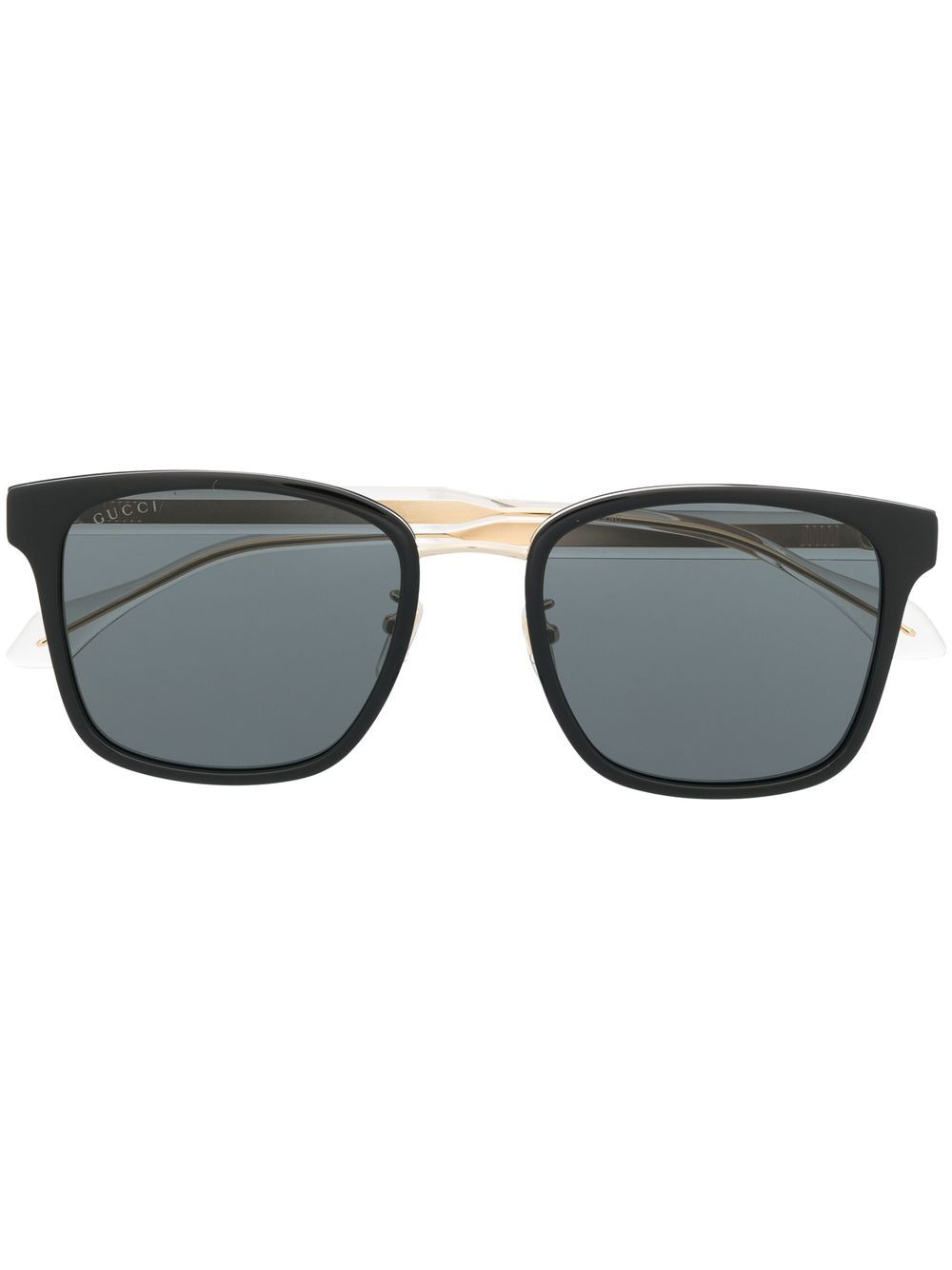 Gucci Eyewear GG0563SKN 方框太阳眼镜 - 黑色