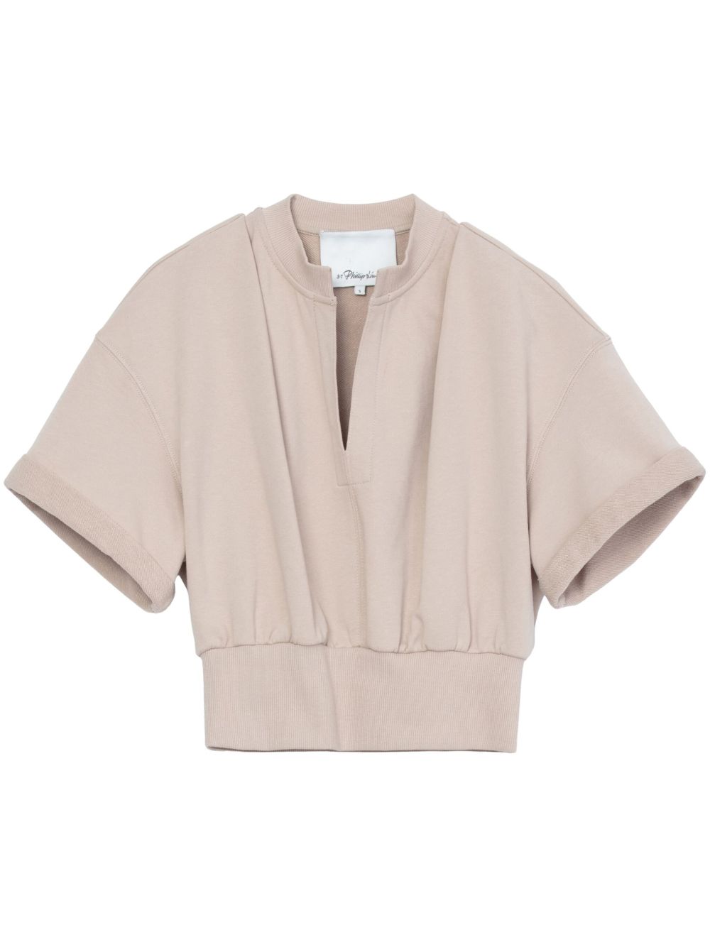 3.1 Phillip Lim V领棉T恤 - 中性色
