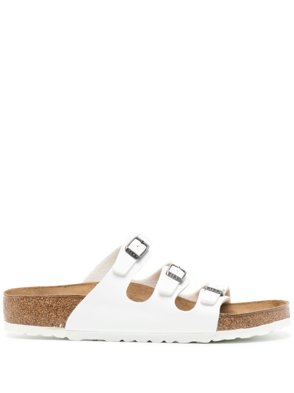 Birkenstock Florida leather sandals - 褐色