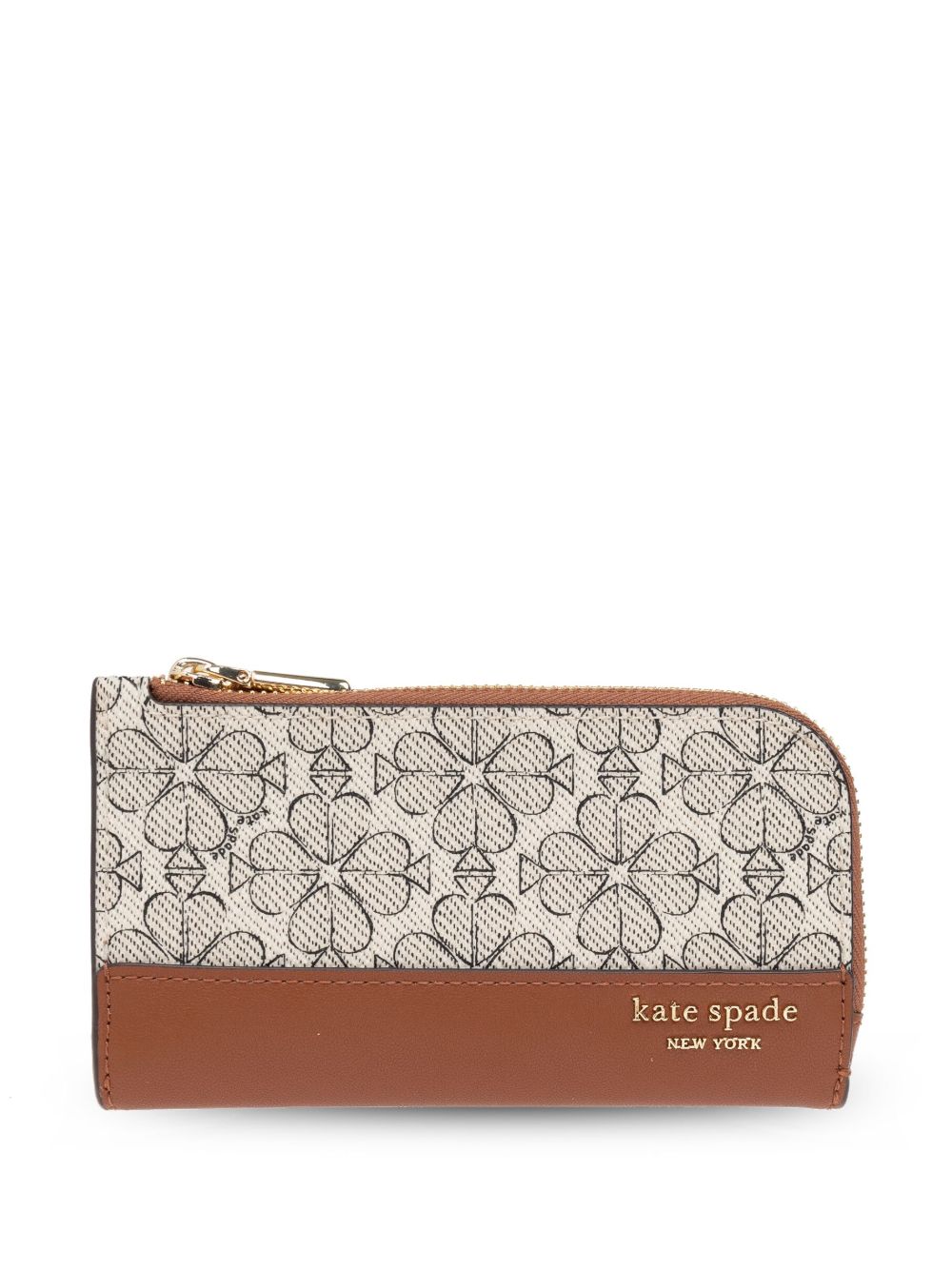 Kate Spade 皮质对折钱包 - 中性色