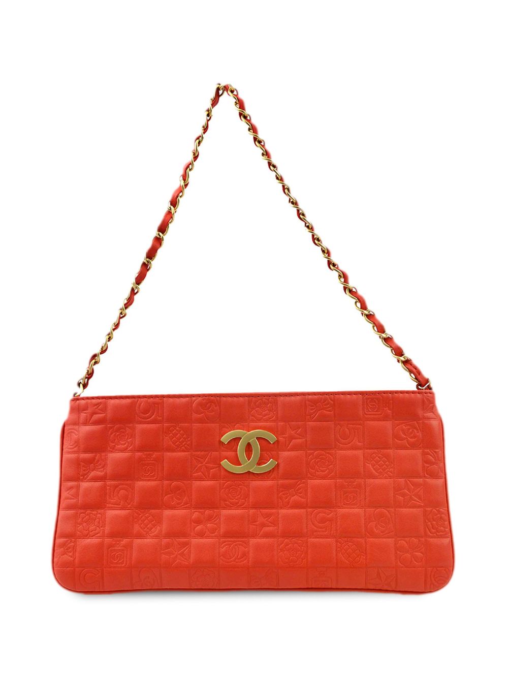 CHANEL Pre-Owned Icon 单肩包（2003年典藏款） - 红色