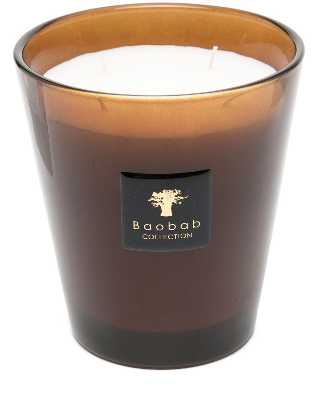 Baobab Les Exclusives Cuir de Russie 蜡烛 - 黑色