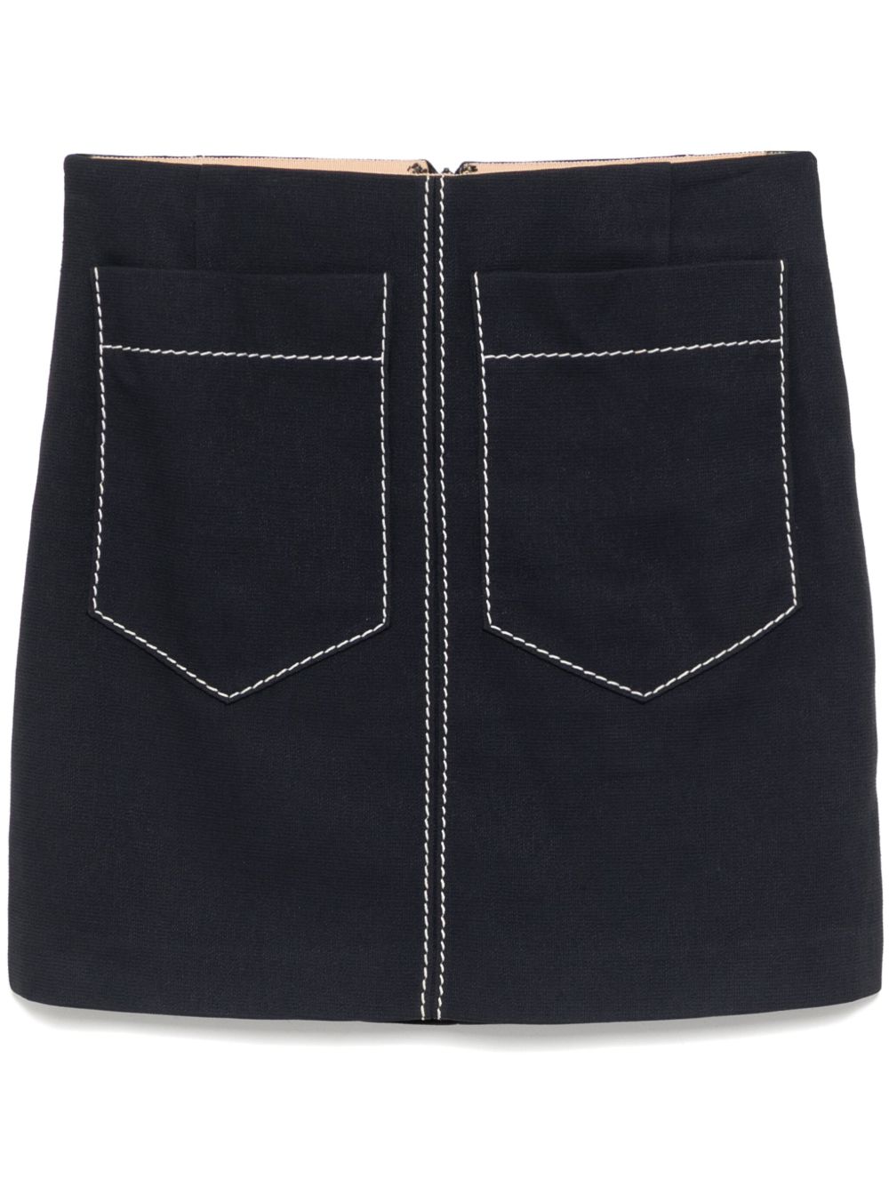 Chloé Pre-Owned 2016 mini skirt - 蓝色