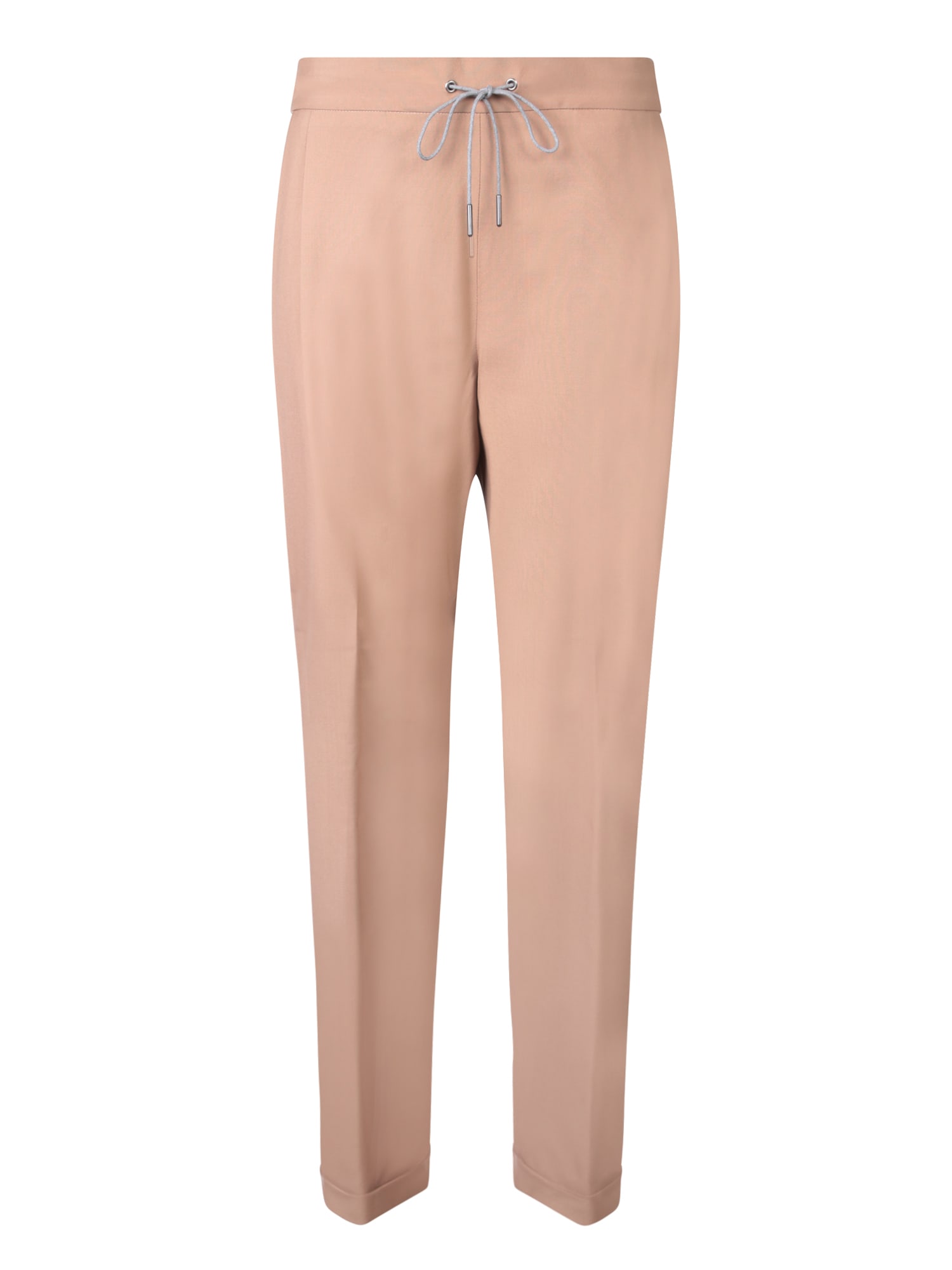 Spello Wool Camel Trousers By Fabiana Filippi