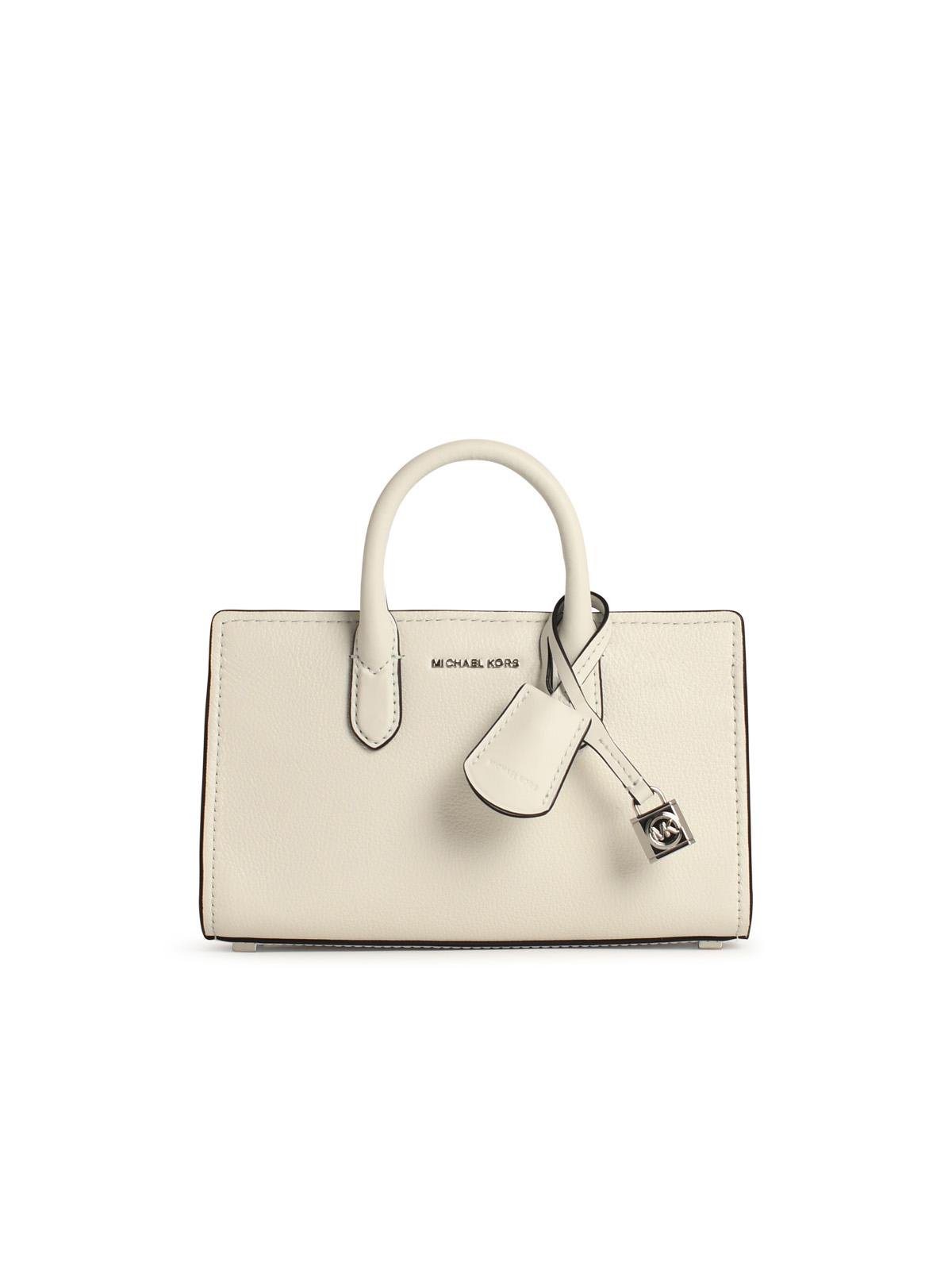 MICHAEL Michael Kors scarlett White Leather Bag