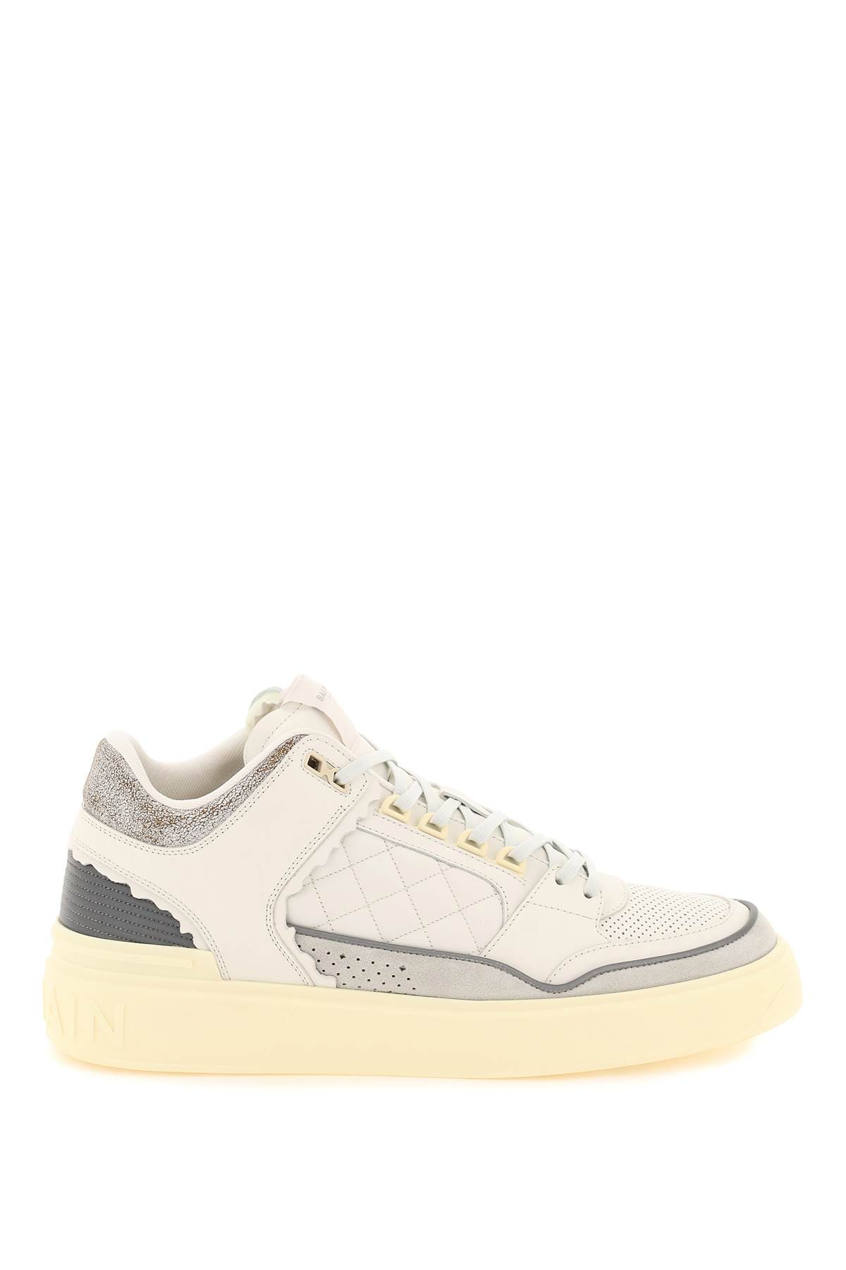 Balmain B-court Mid Top Sneakers