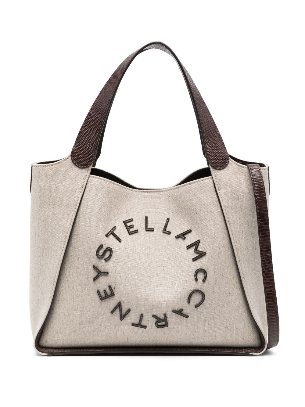Stella McCartney logo贴花托特包 - 中性色