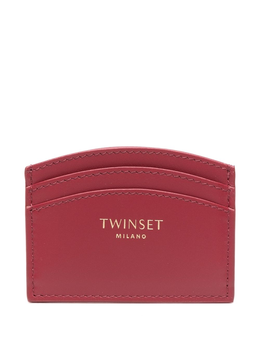 TWINSET 皮质卡夹 - 红色