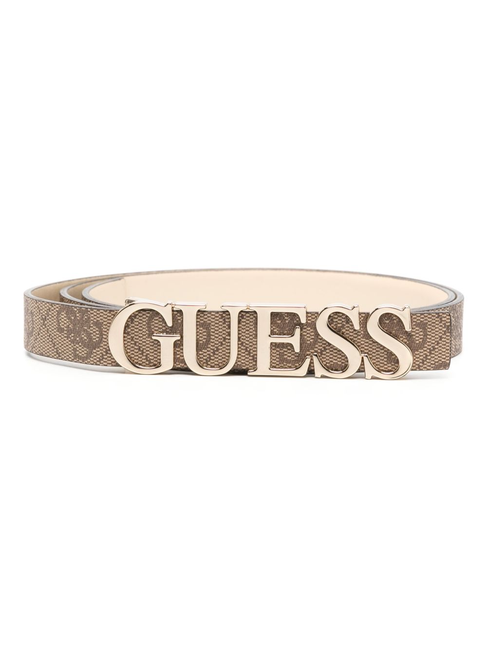 GUESS USA Silvye logo设计腰带 - 中性色