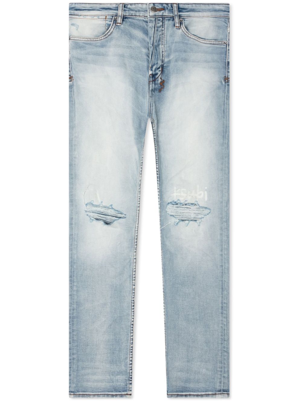 Ksubi Van Winkle City High Heritage 牛仔裤 - 蓝色