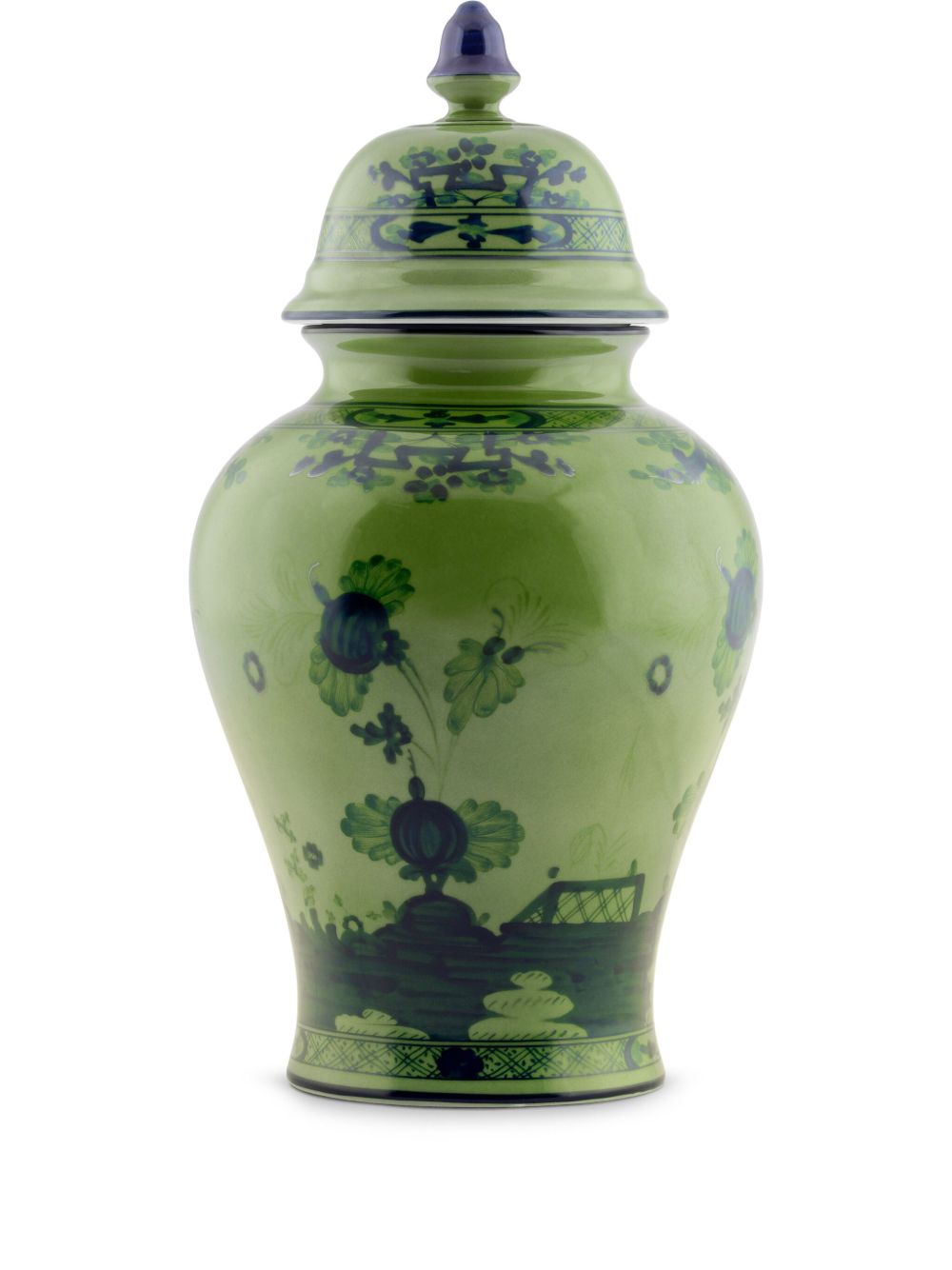 GINORI 1735 Potiche 花瓶（31厘米） - 绿色