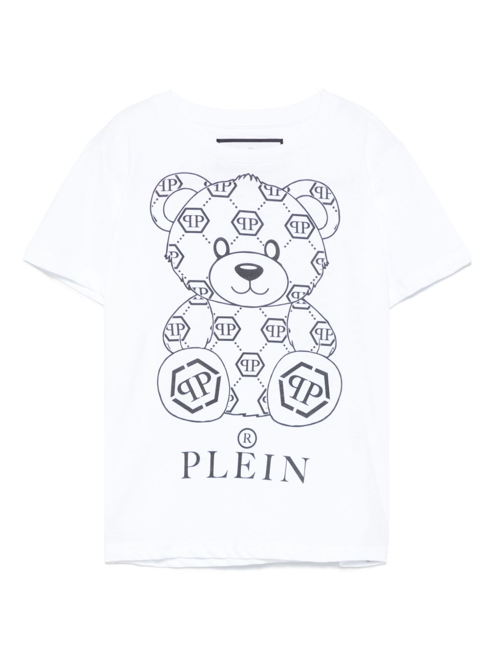 Philipp Plein Junior Teddy Bear T恤 - 白色