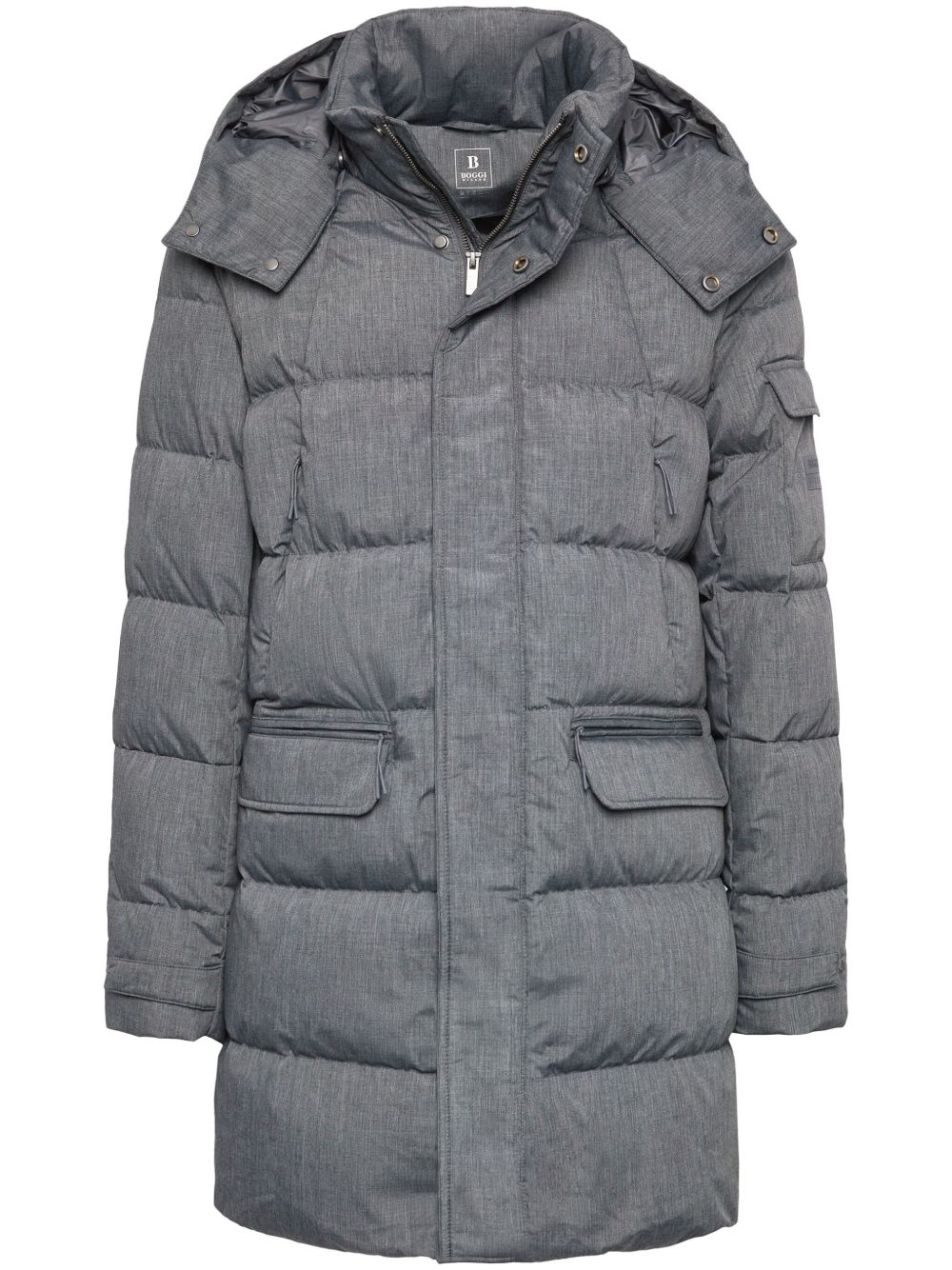 Boggi Milano B-Tech 填充夹克 - 灰色