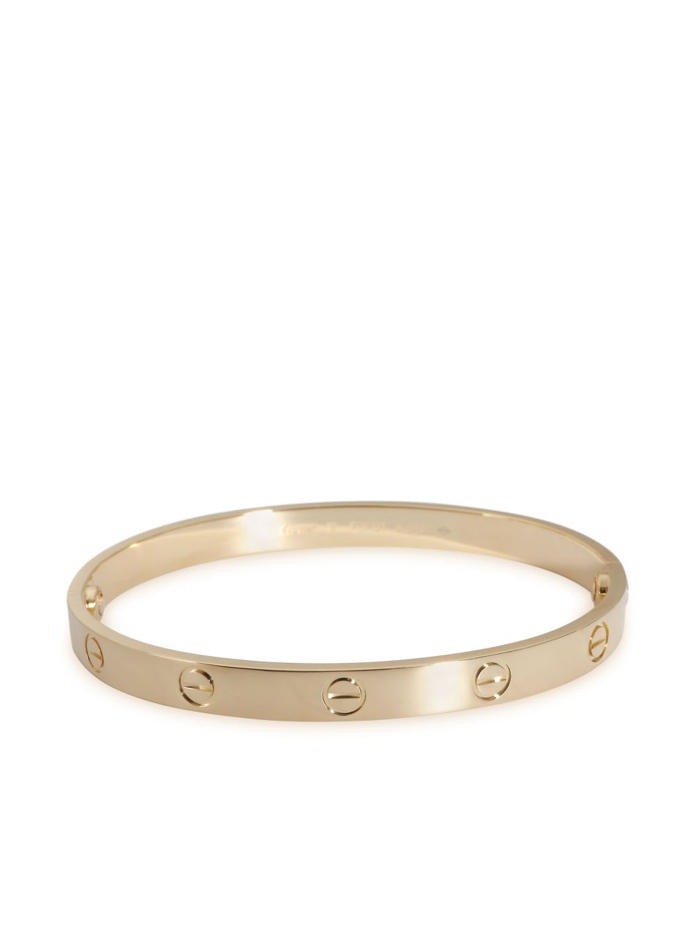 Cartier 18K黄金 Love 手链（典藏款） - 金色