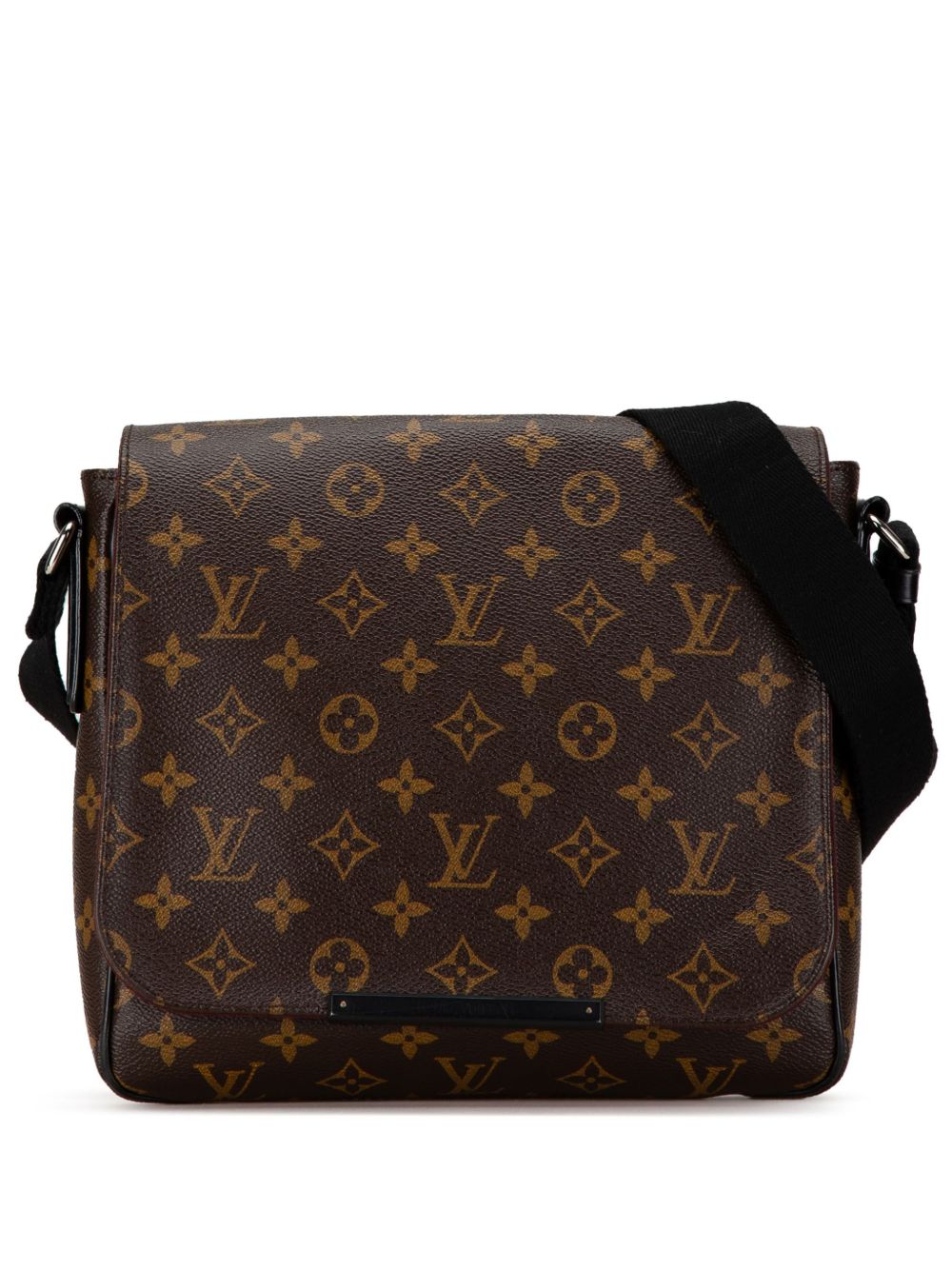 Louis Vuitton Pre-Owned Monogram Macassar District PM 斜挎包（2013年典藏款） - 褐色