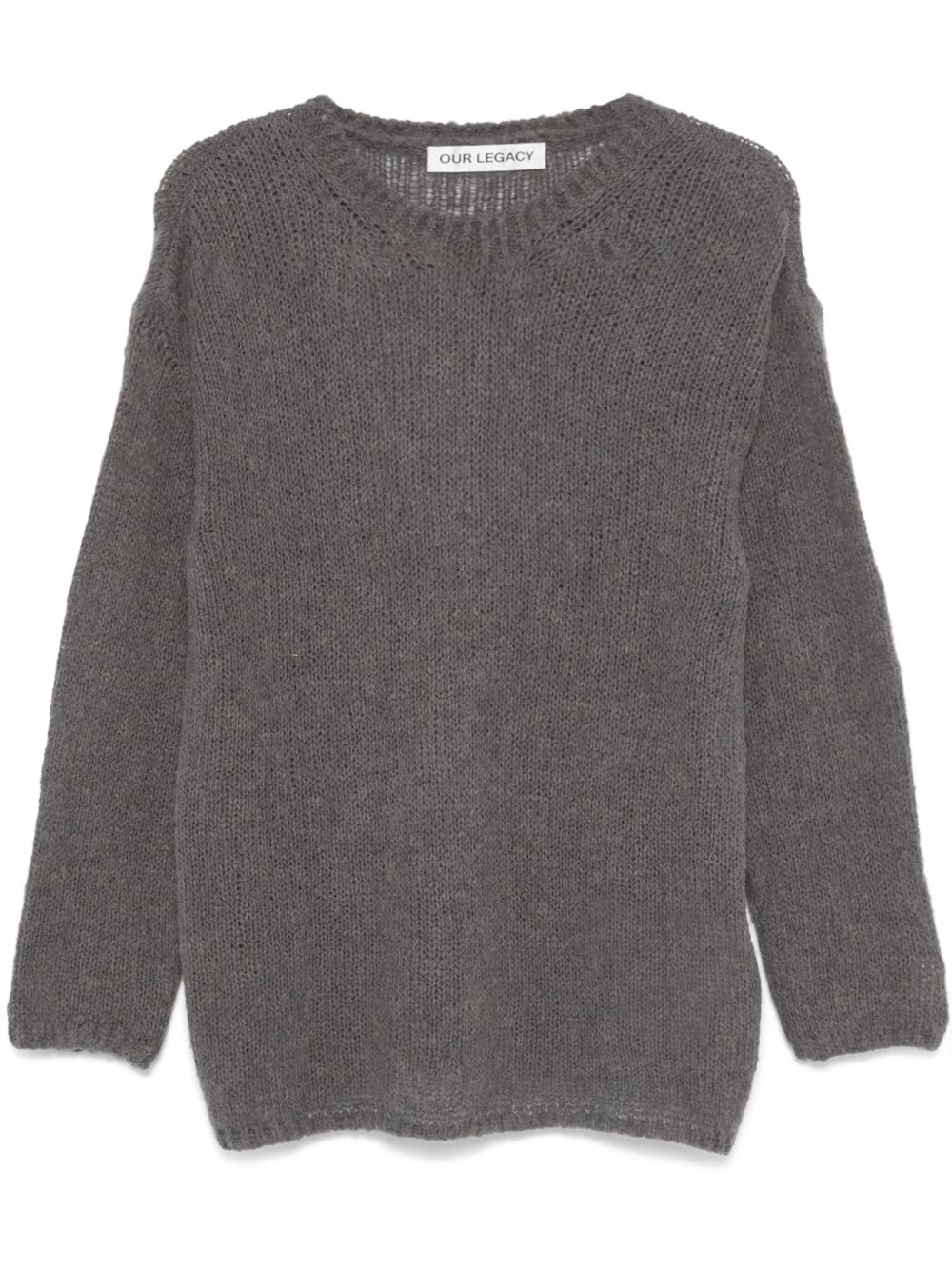OUR LEGACY Popover 毛衣 - 灰色